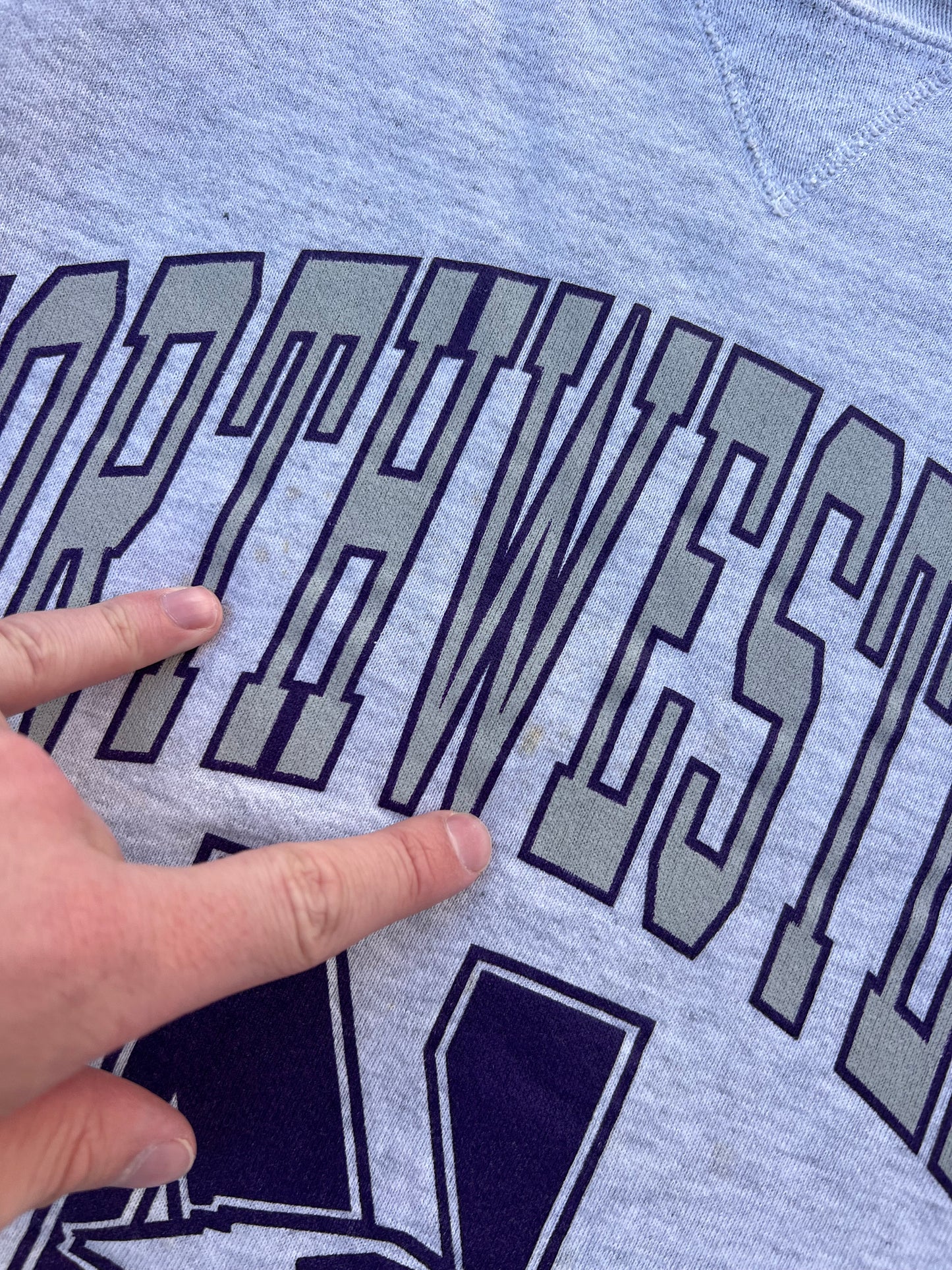 Vintage Northwestern Crewneck - L