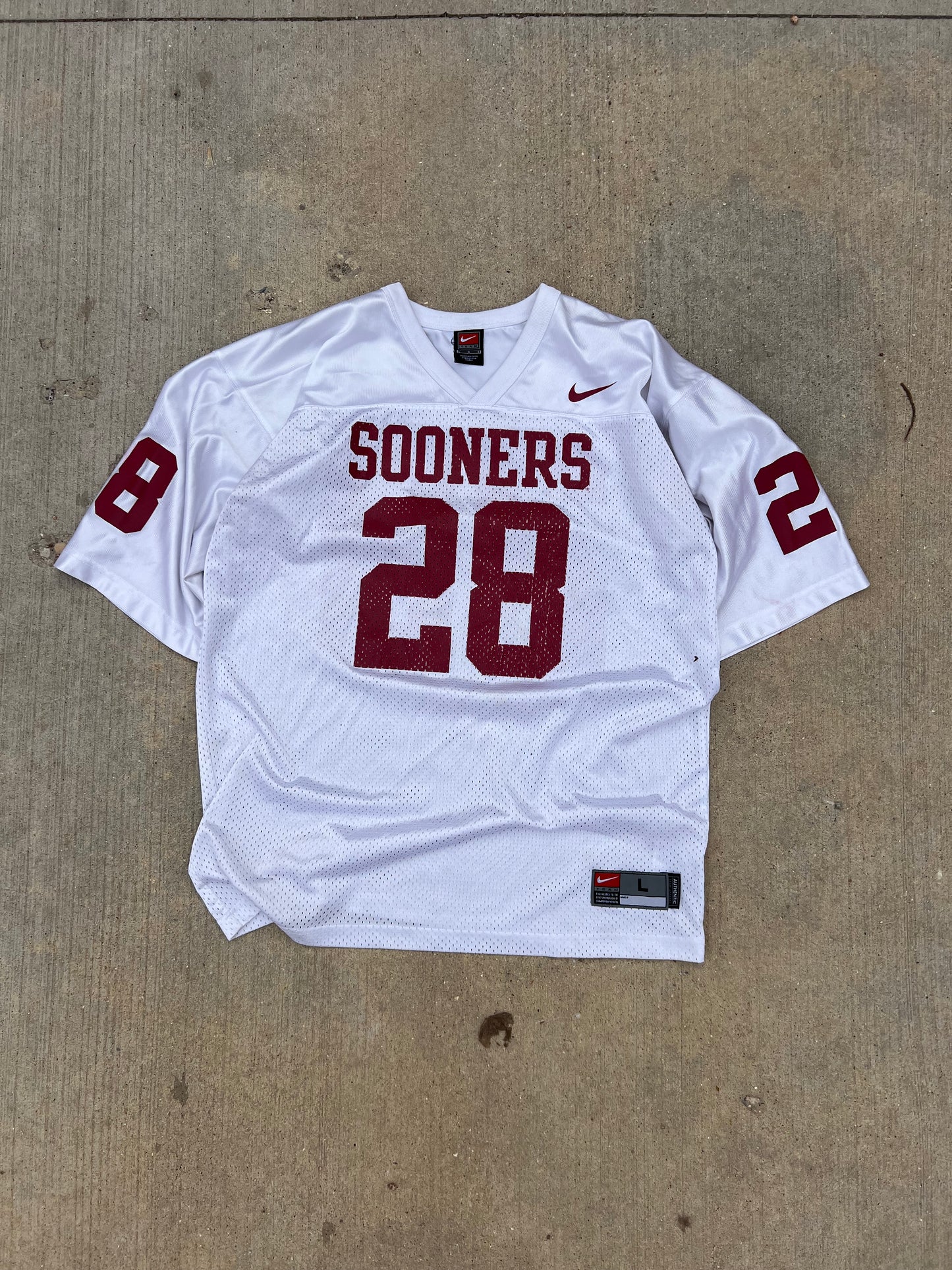 Vintage Adrian Peterson Oklahoma Jersey - L