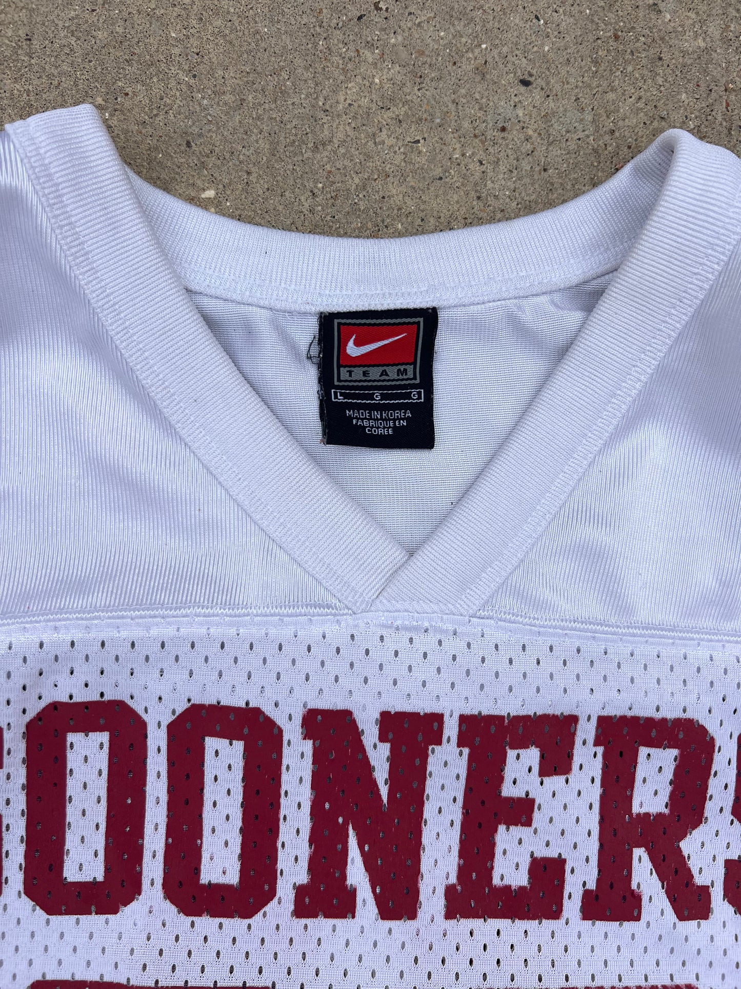 Vintage Adrian Peterson Oklahoma Jersey - L