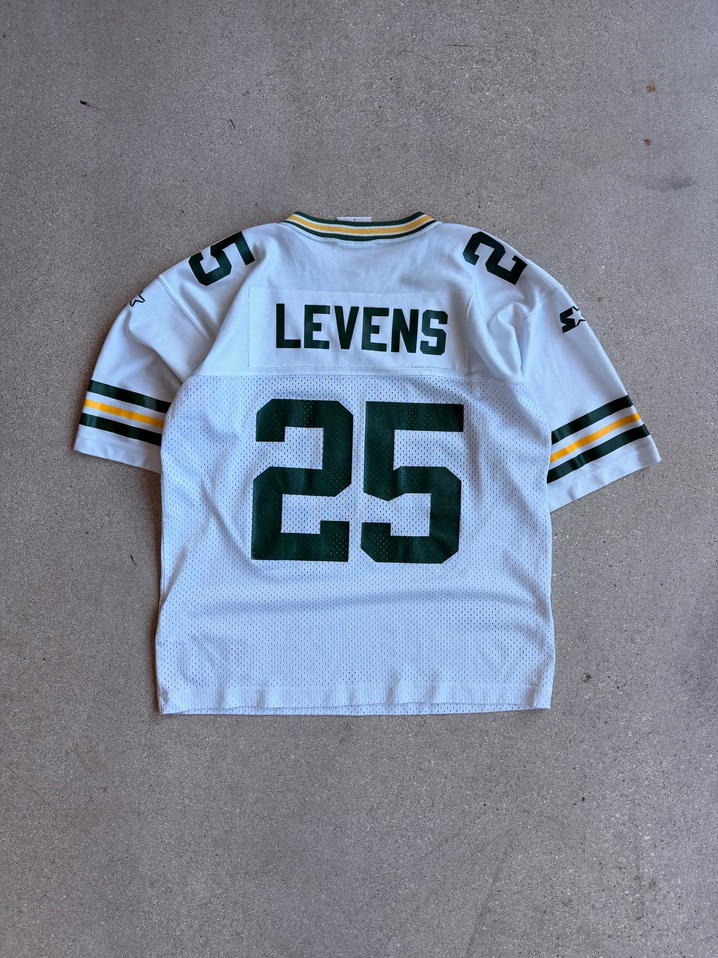 Vintage Dorsey Levens 90s Packer Jersey - Youth L
