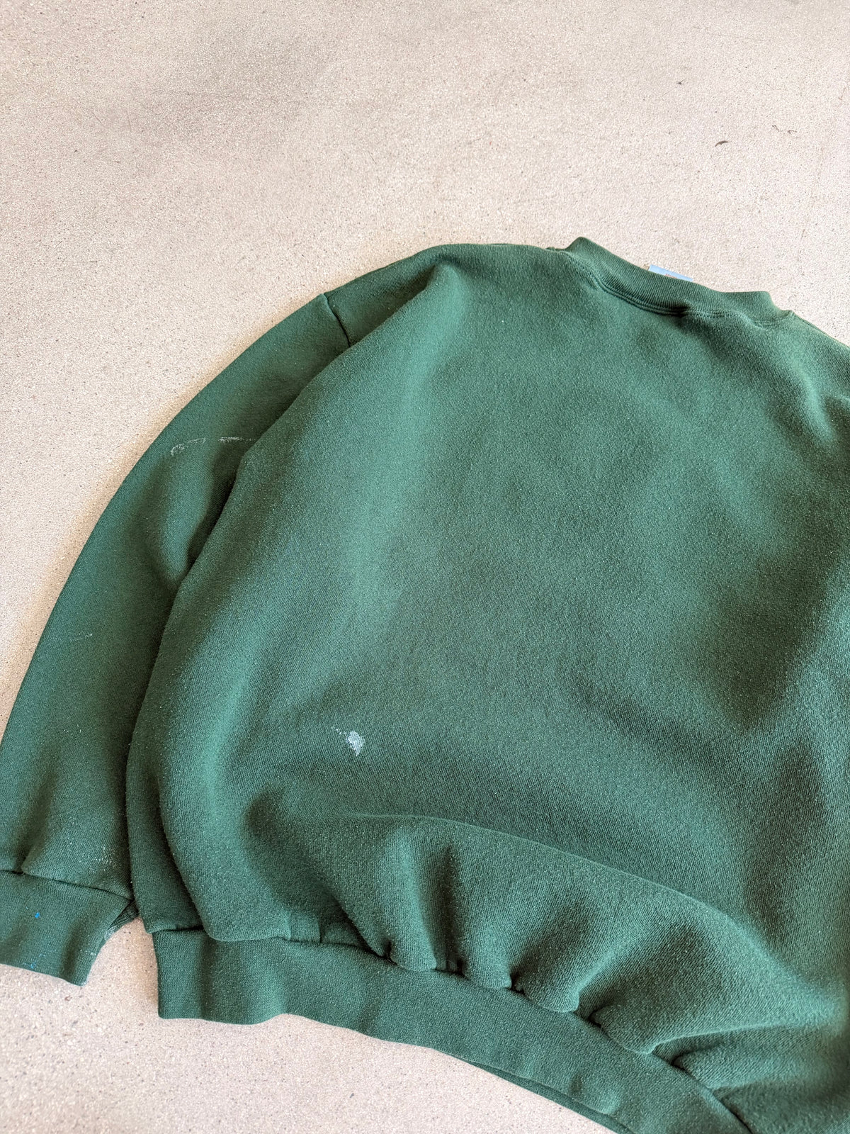 Vintage Thrashed Paint Stained Packer Crewneck - L