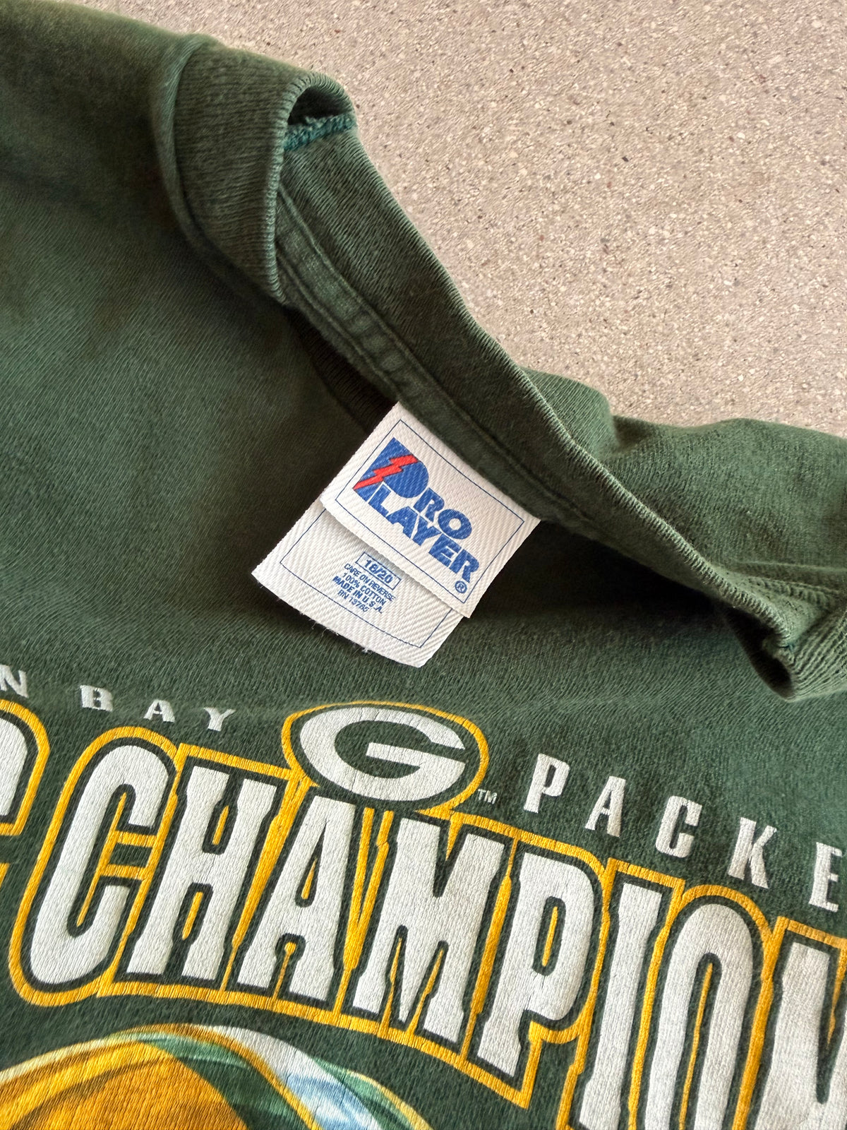 Vintage Packers NFC Championship Tee - Youth M/ Womens S