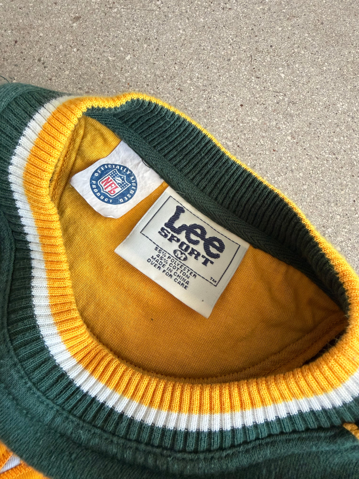 Vintage Packers Embroidered Crewneck - L