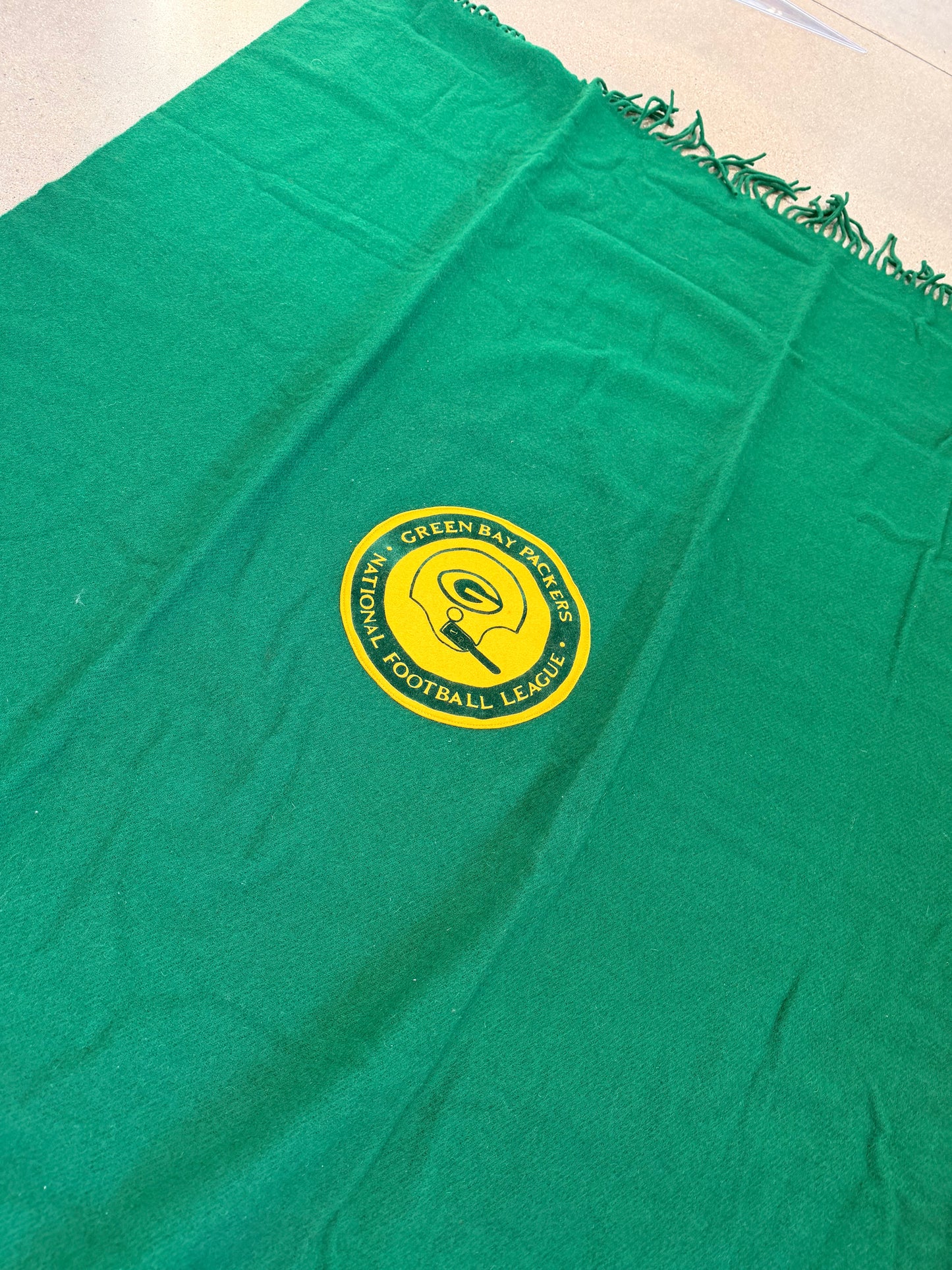 1960's Packers Offical Pendleton Wool Stadium Blanket - Exellent Condition