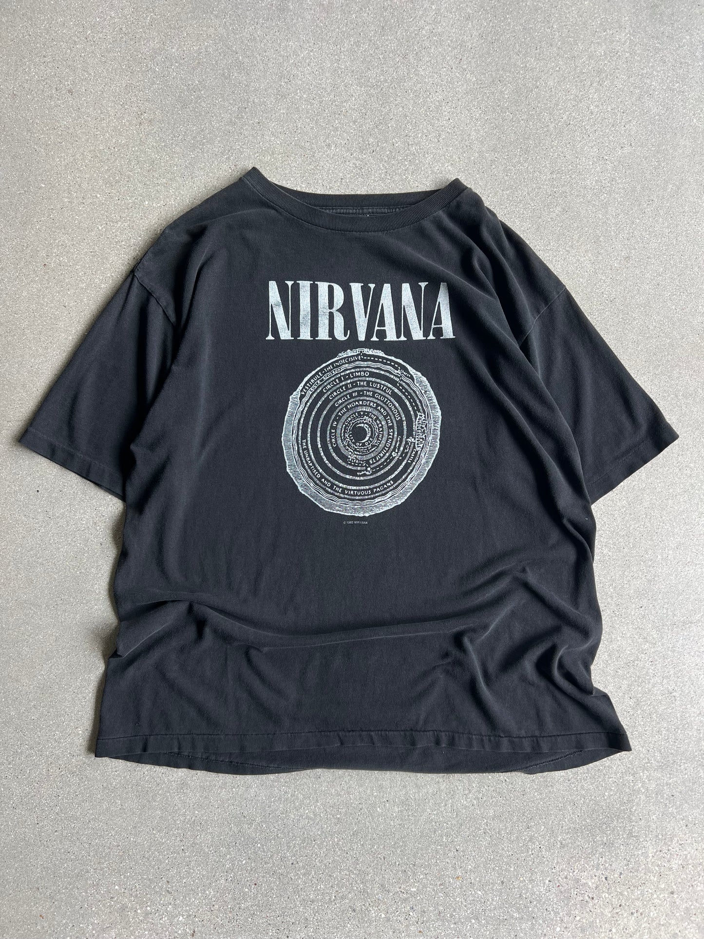 Vintage 1992 Nirvana Vestibule Giant Tee - XXL