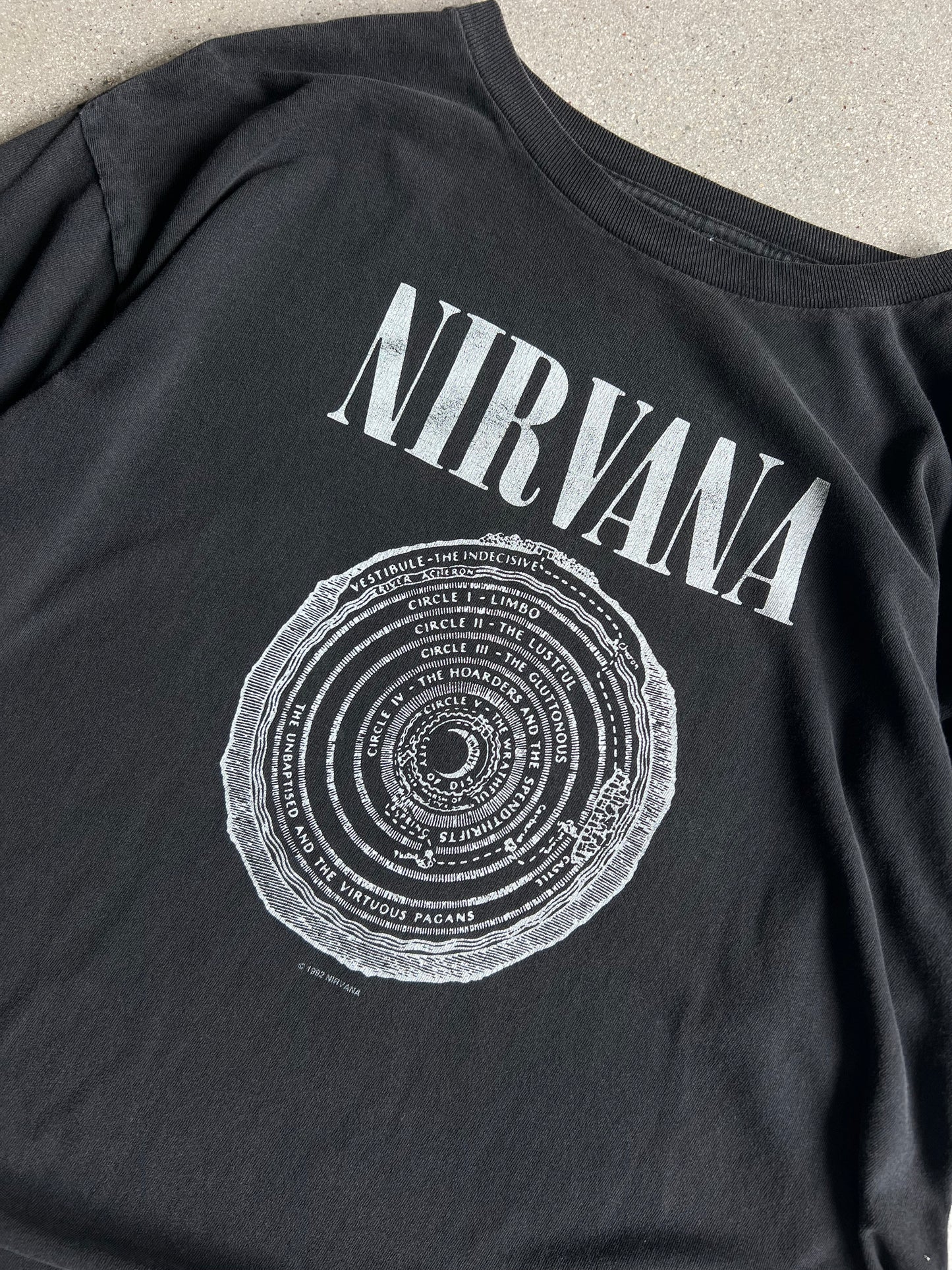Vintage 1992 Nirvana Vestibule Giant Tee - XXL