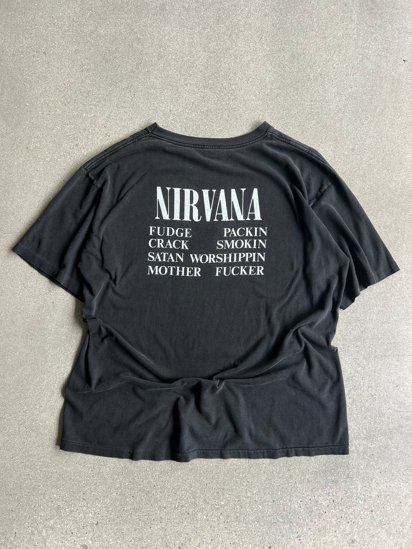 Vintage 1992 Nirvana Vestibule Giant Tee - XXL