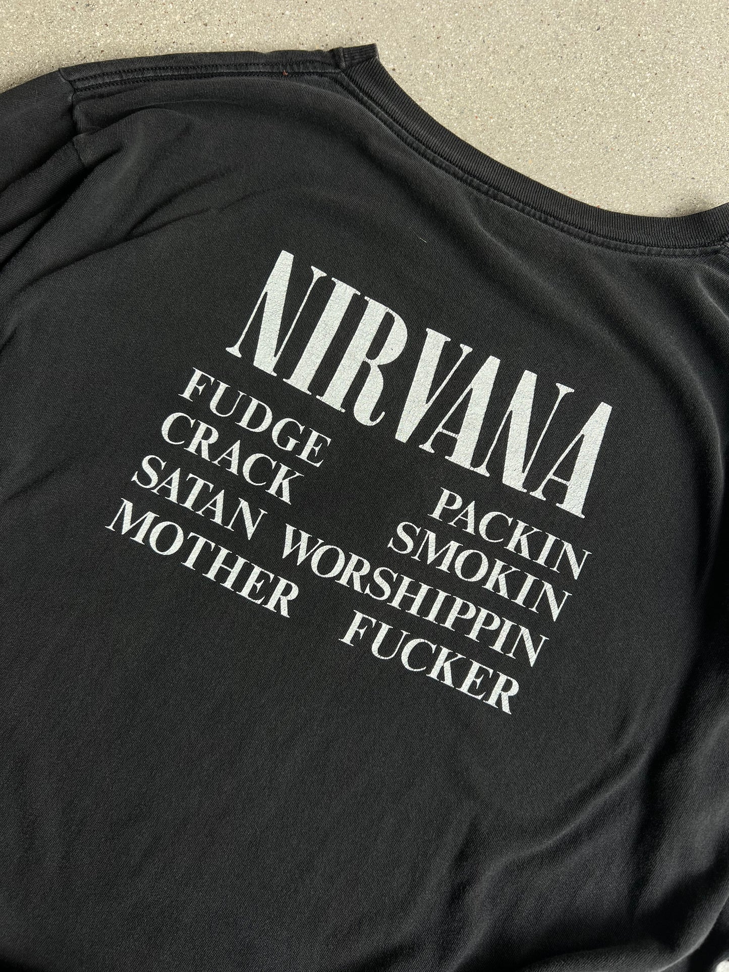 Vintage 1992 Nirvana Vestibule Giant Tee - XXL