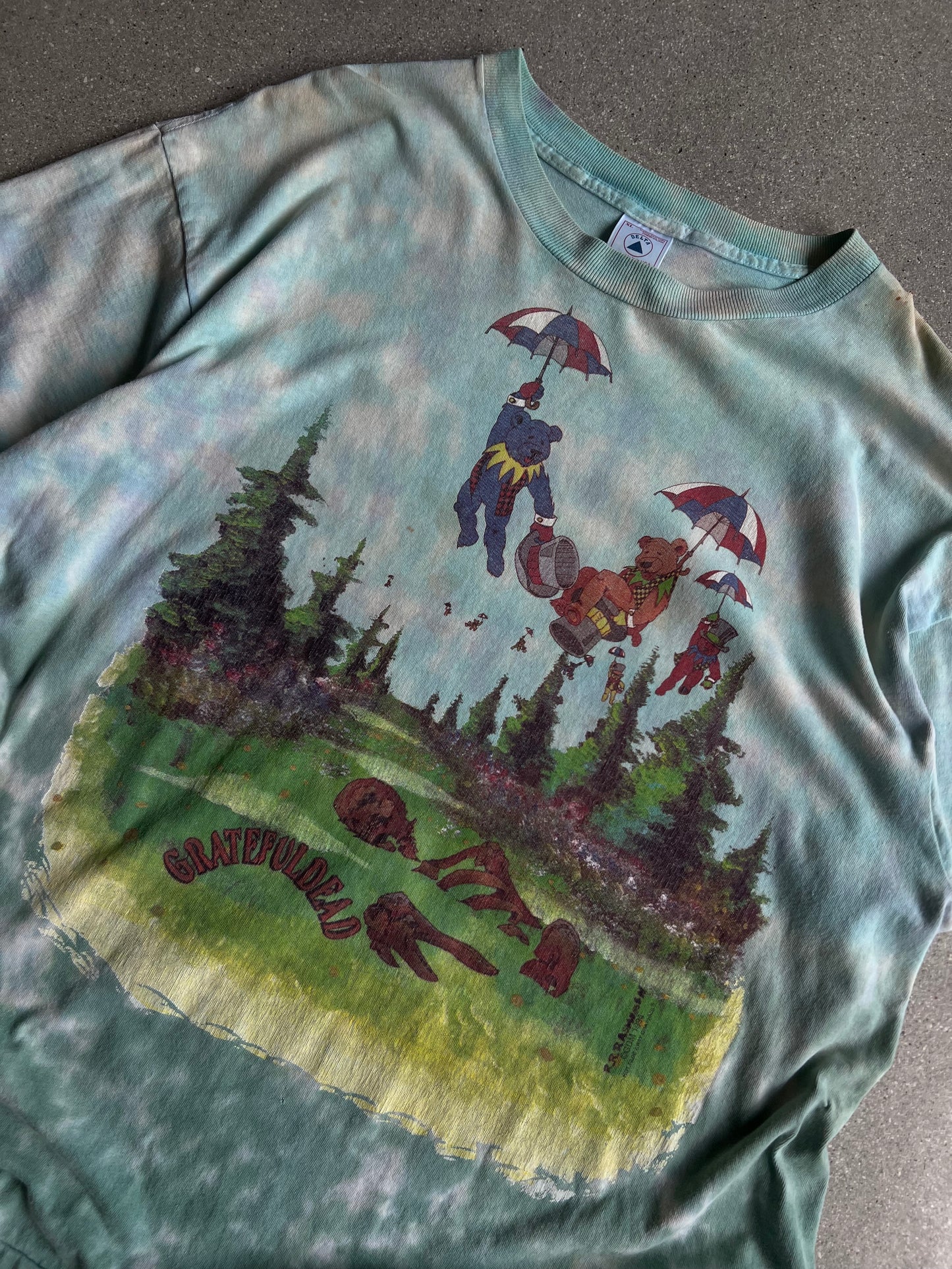 Vintage Greatful Dead 1994 Tour Tee - L