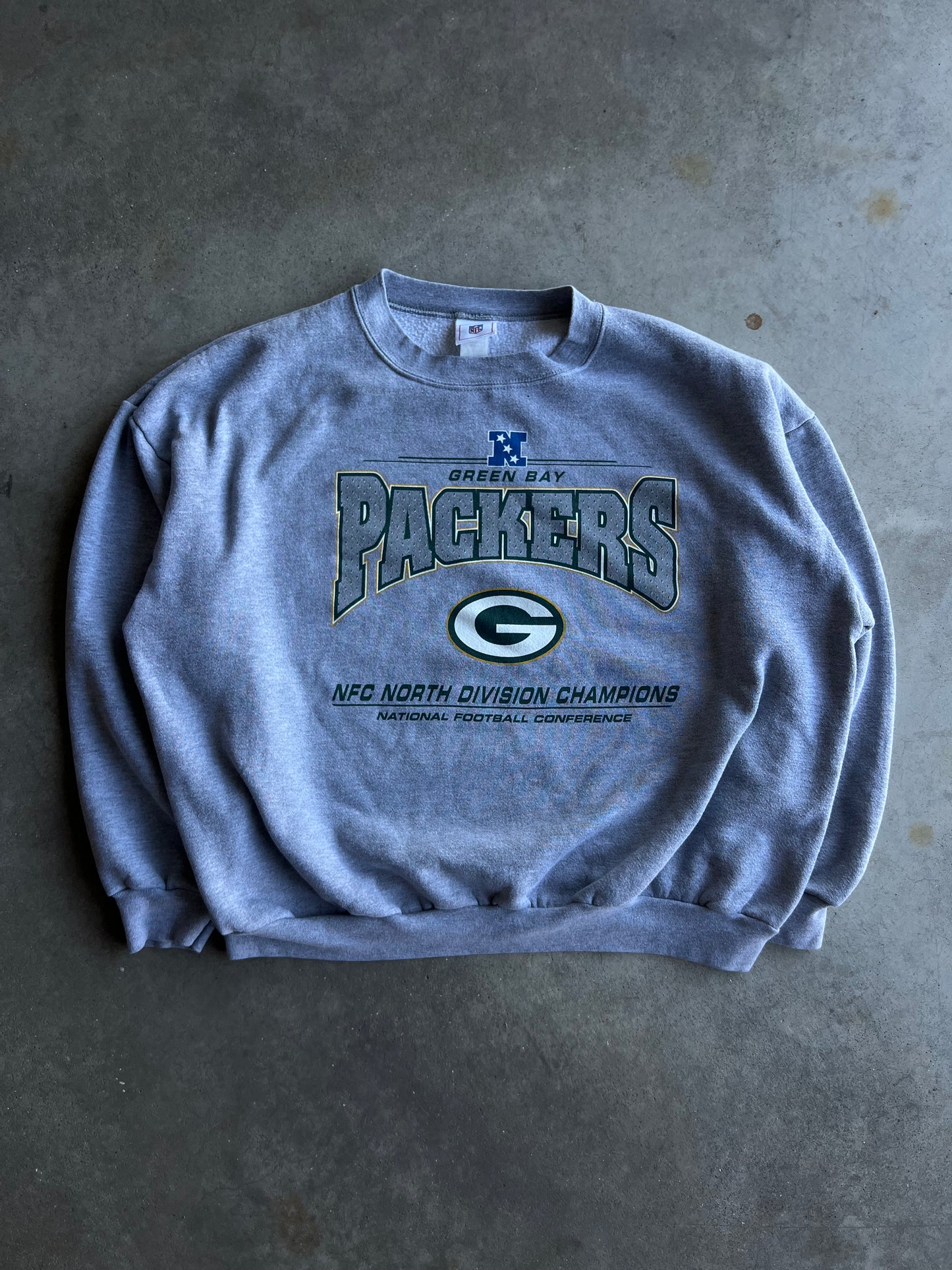 Vintage Y2K Green Bay Packers Crewneck - XL
