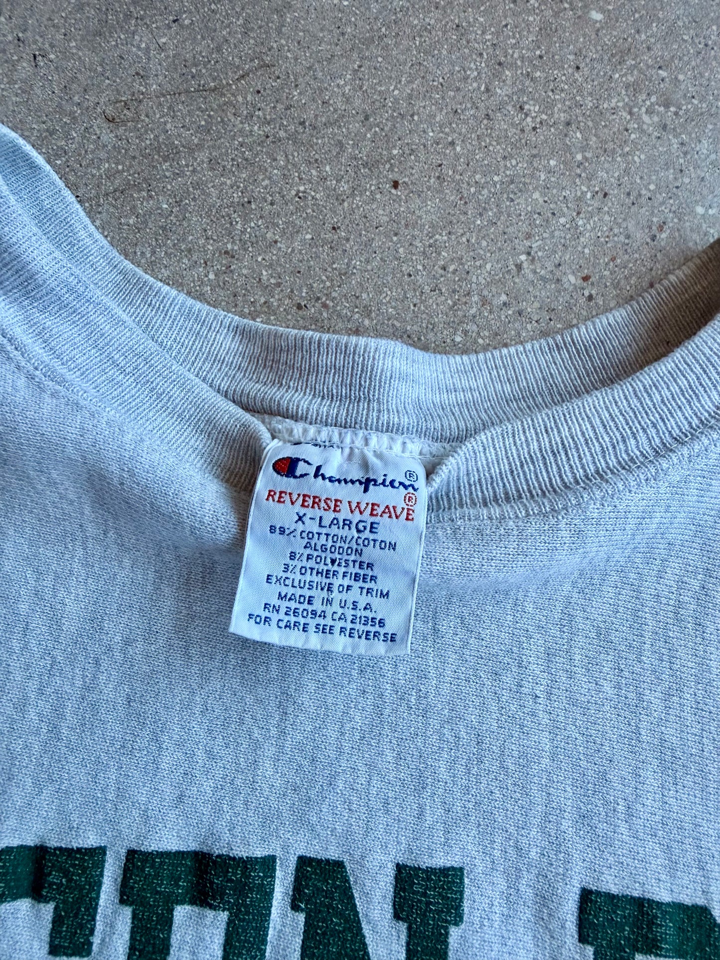 Vintage Packers 90's Champion Reverse Weave Crewneck - XL