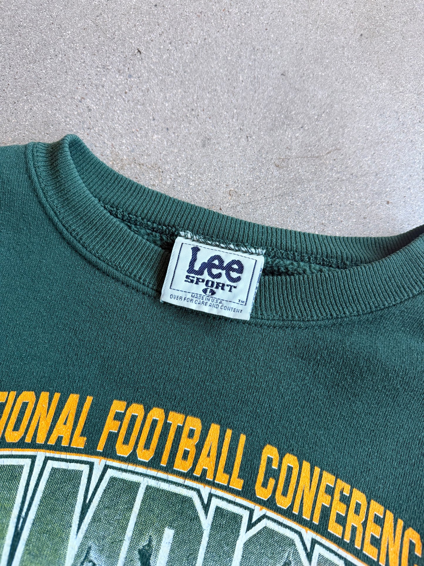 Vintage Packers 1996 NFC Champions Crewneck - L