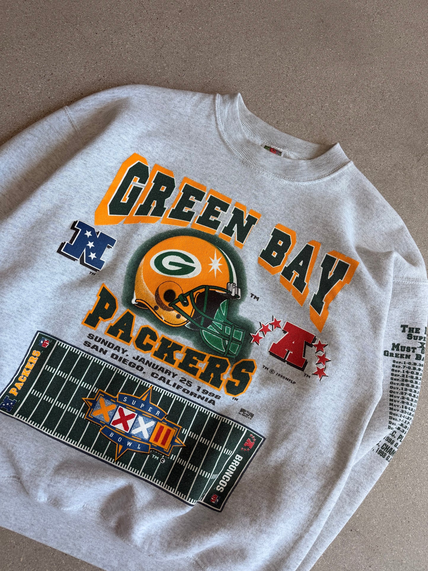 Vintage Packers 1998 Graphic Crewneck - L
