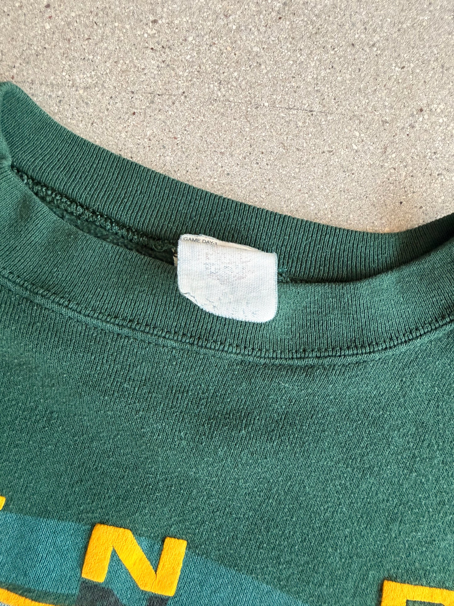 Vintage Packers NFC Champions Spellout Crewneck - XL