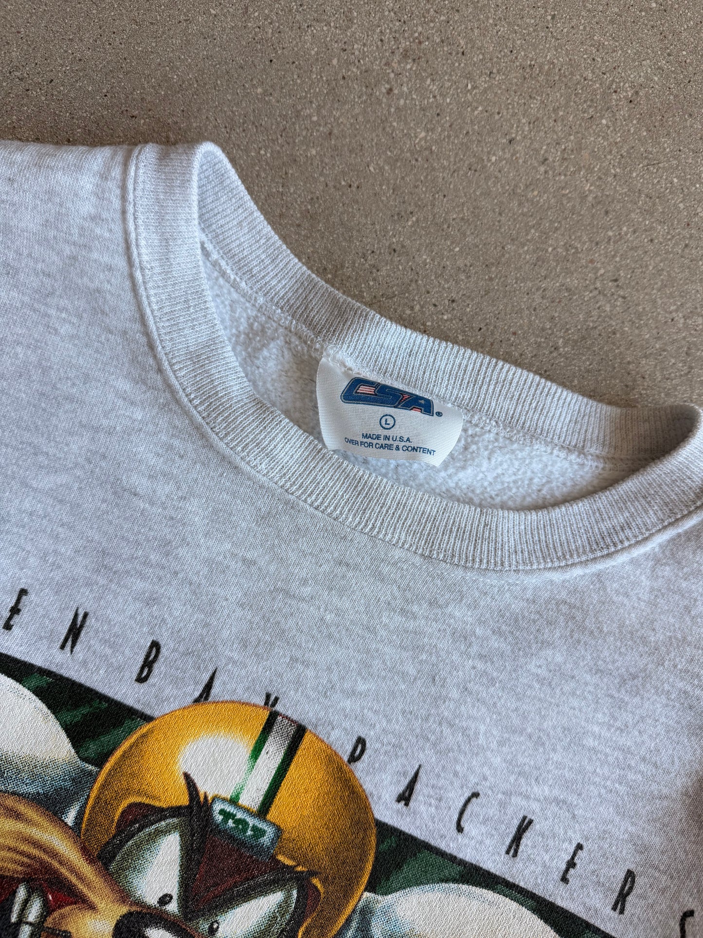 Vintage Packers 1997 Taz Crewneck - L