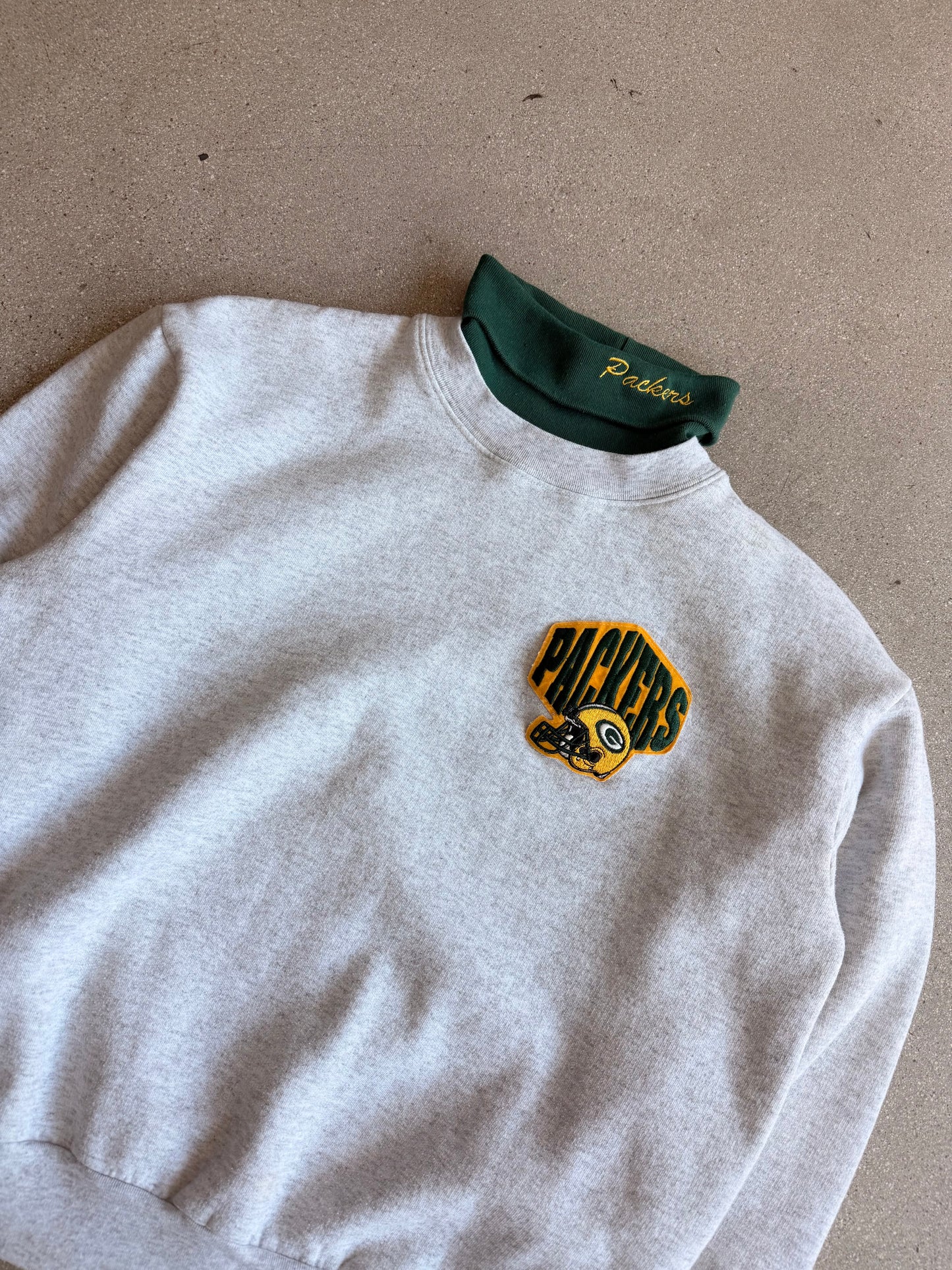 Vintage Packers Turtleneck Crew - M