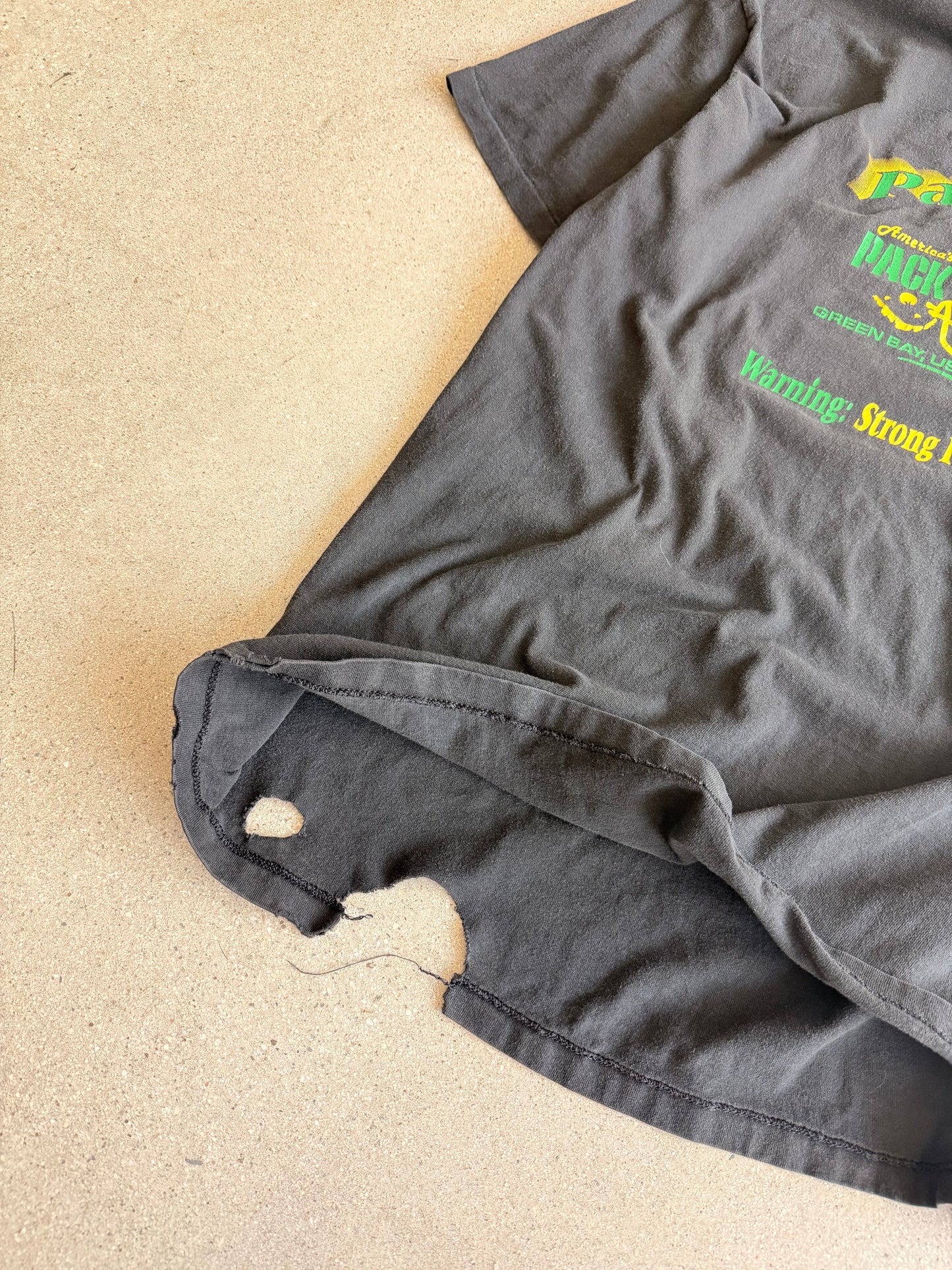Vintage "Packers Storm" Graphic Tee - XXL