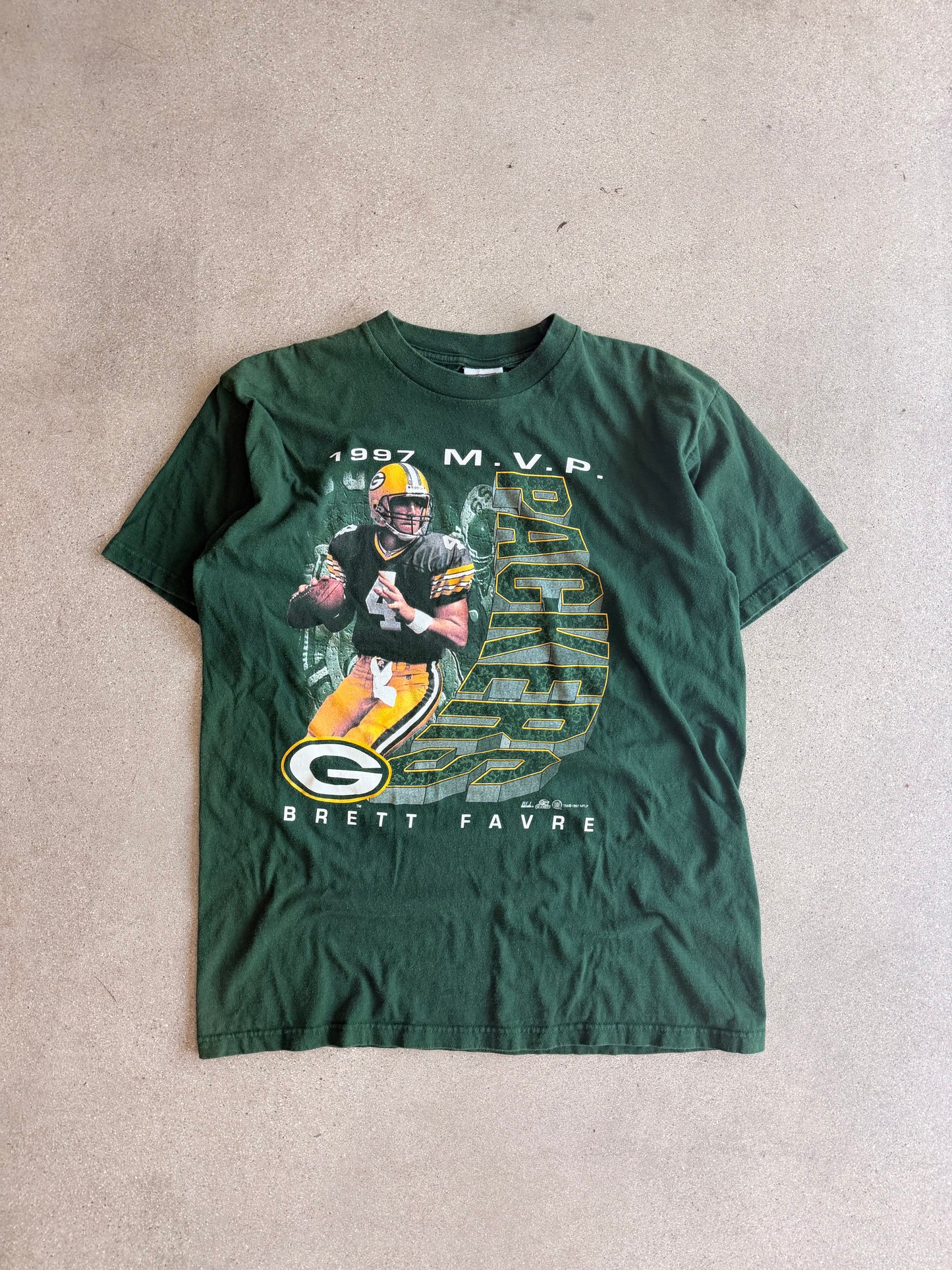 Vintage Packers 1997 Brett Farve MVP Tee - XL