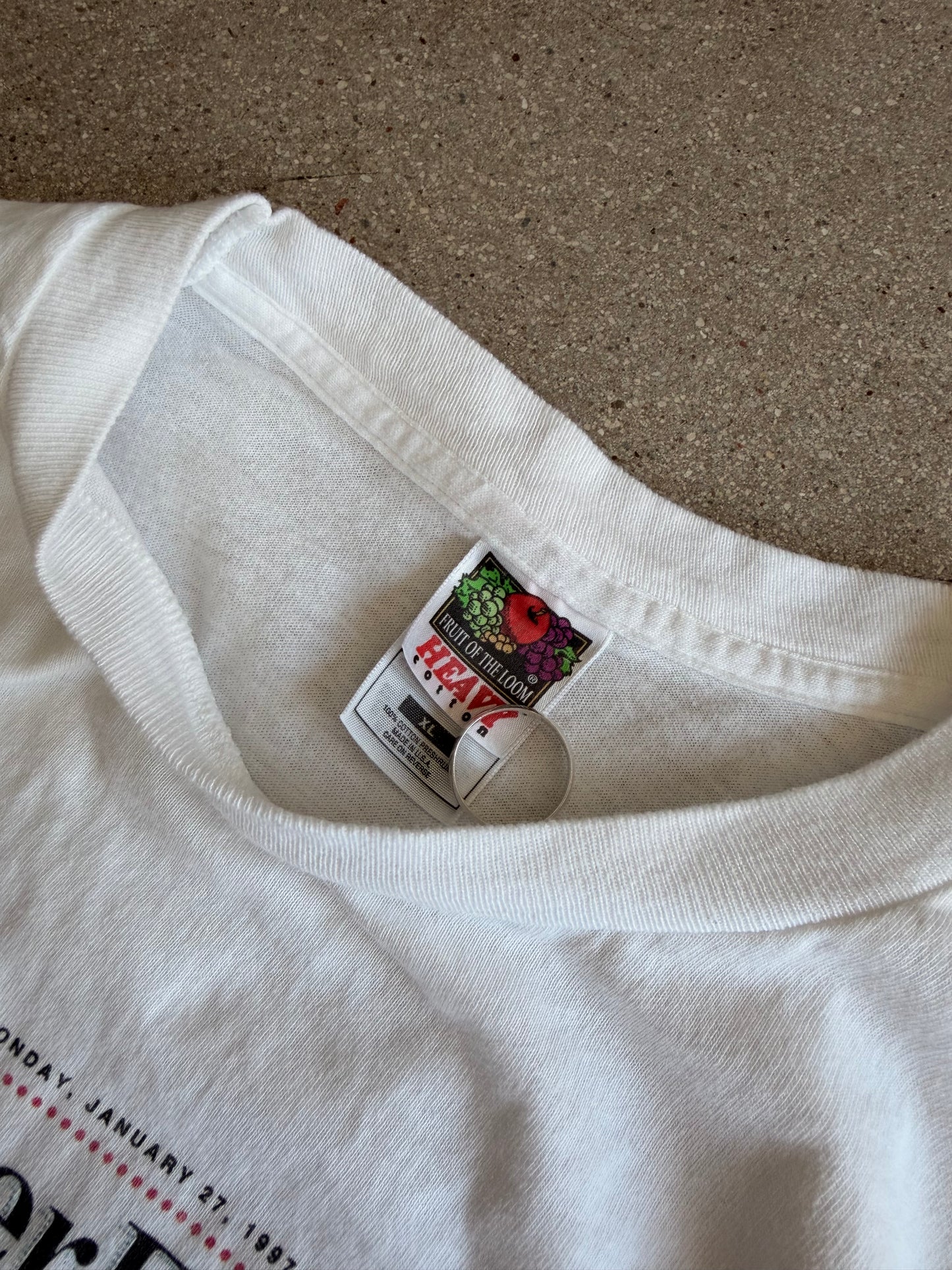 VIntage Packers 1997 Superbowl Newspaper Tee - XL
