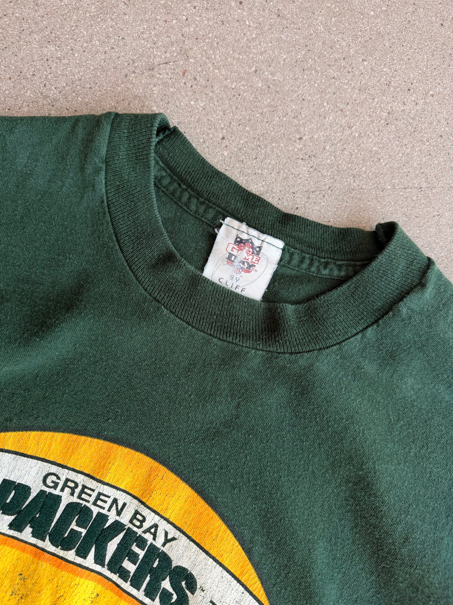 Vintage Packers Smiley Face Tee - XL