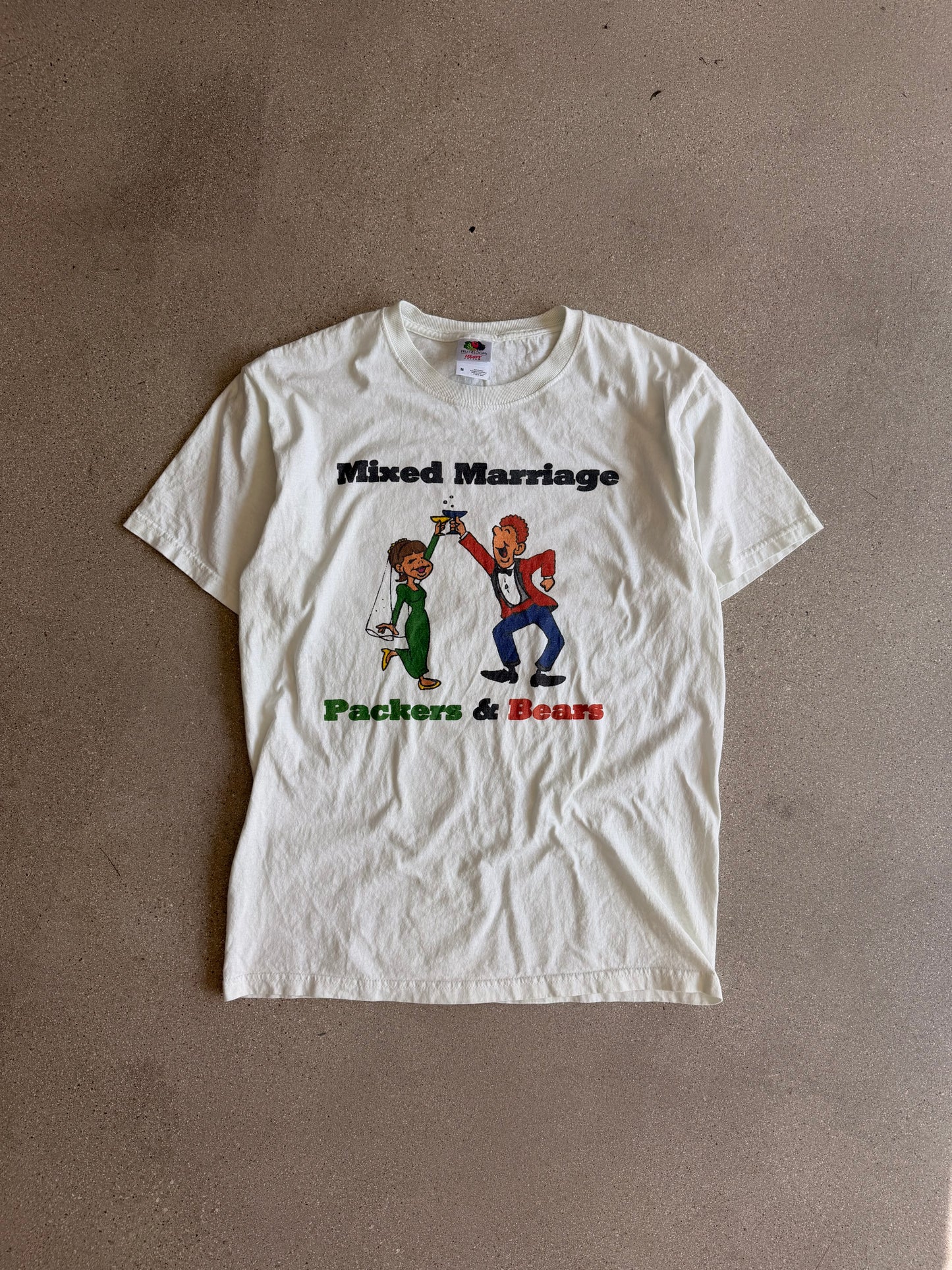 Vintage Packers Bootleg "Mixed Marriage" Tee - M