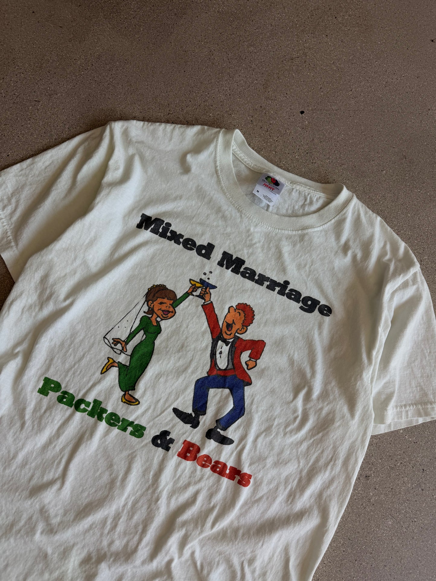 Vintage Packers Bootleg "Mixed Marriage" Tee - M