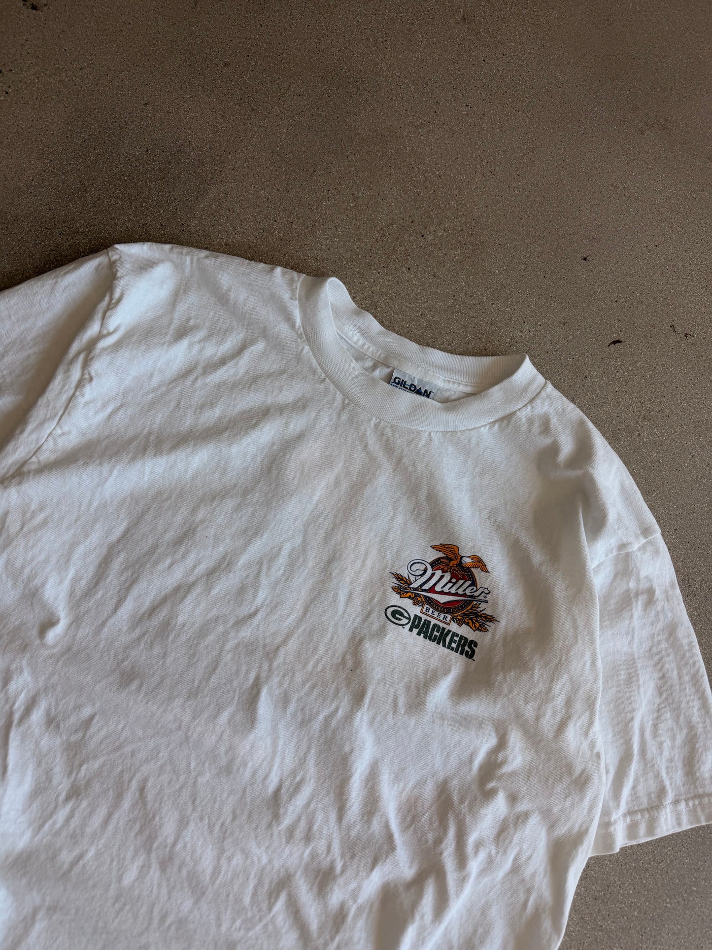Vintage Packers Miller Lite Tee - XL