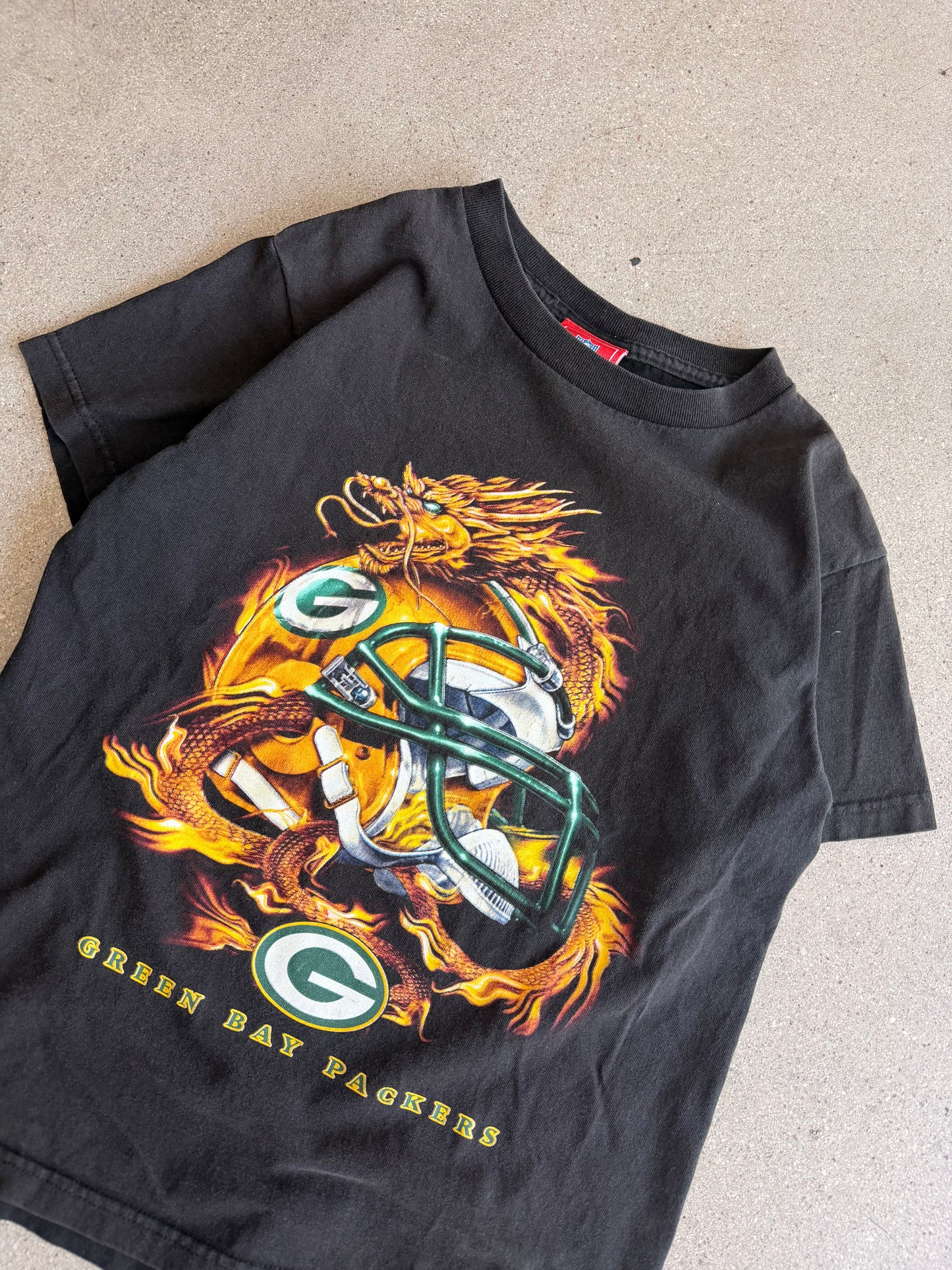 Vintage Packers Dragon Graphic Tee - S