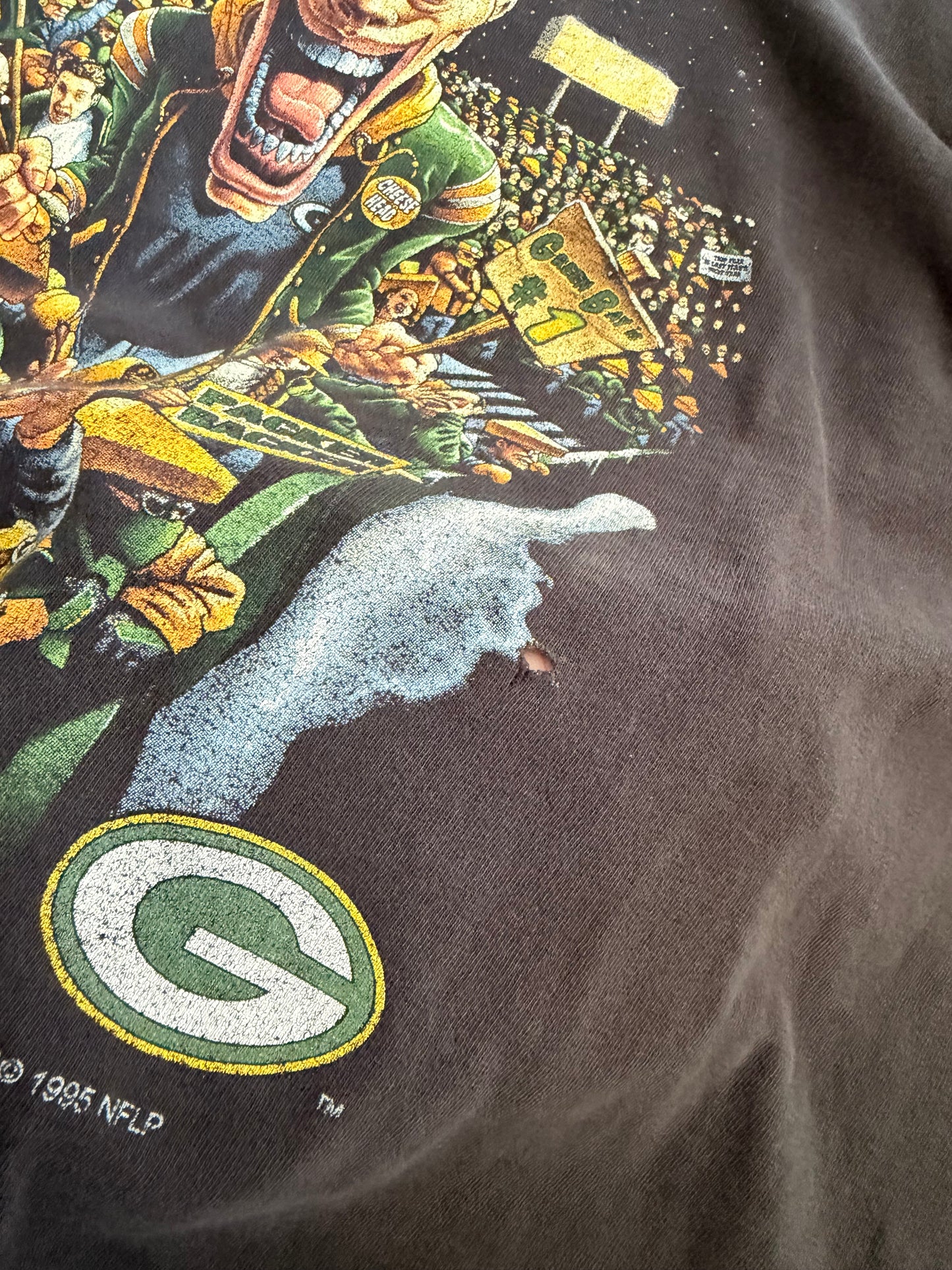 Vintage Packers "Superfan" Graphic Tee - XXL