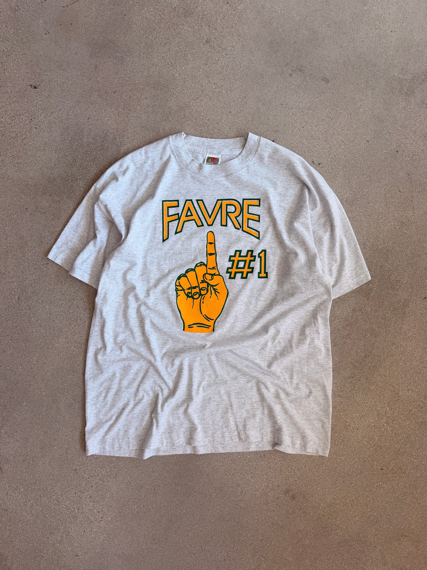 Vintage Packers Bootleg Farve vs Elway Rivalry Tee - XL