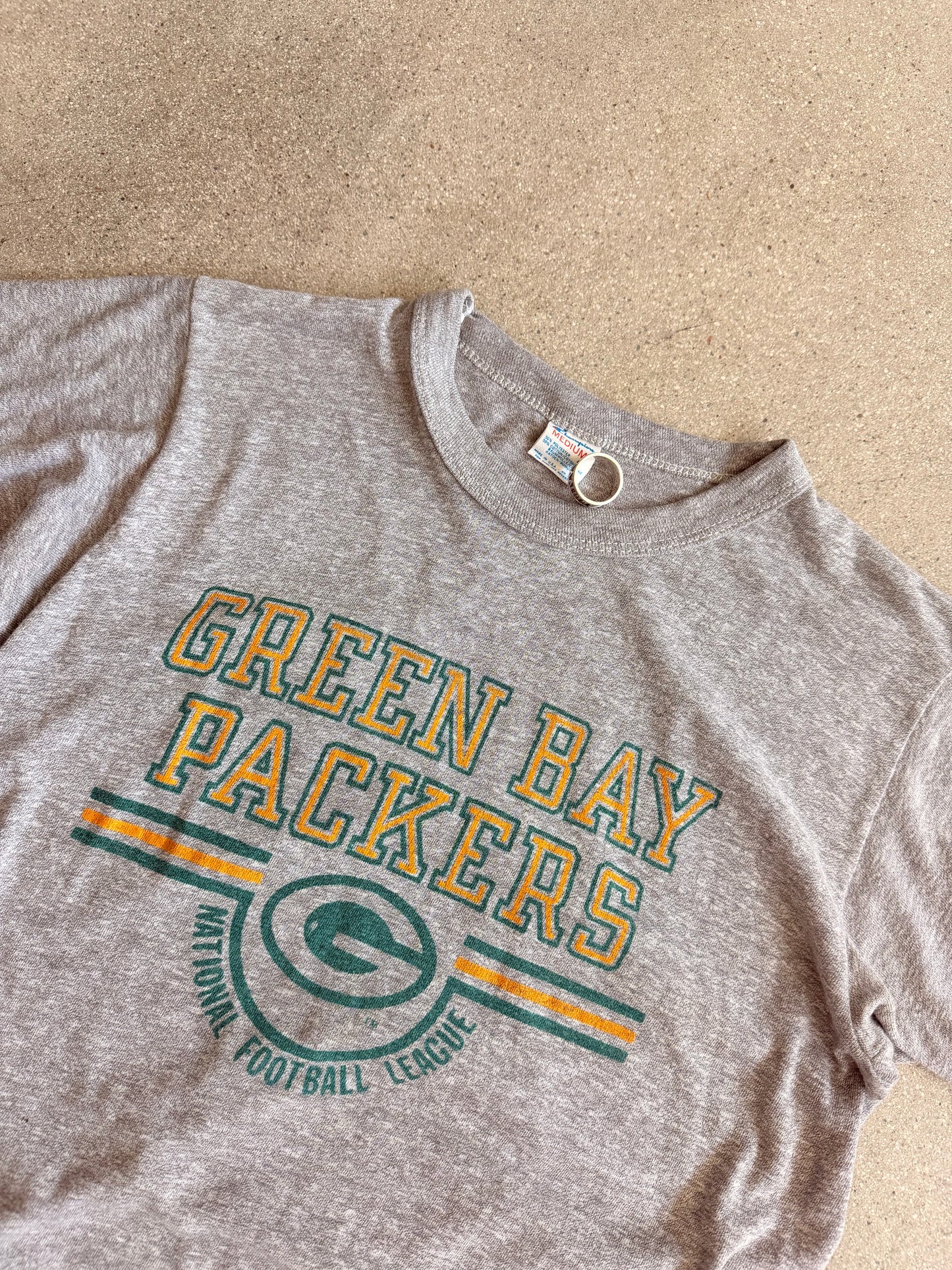 True Vintage Packers 1970's Champion Tee - M