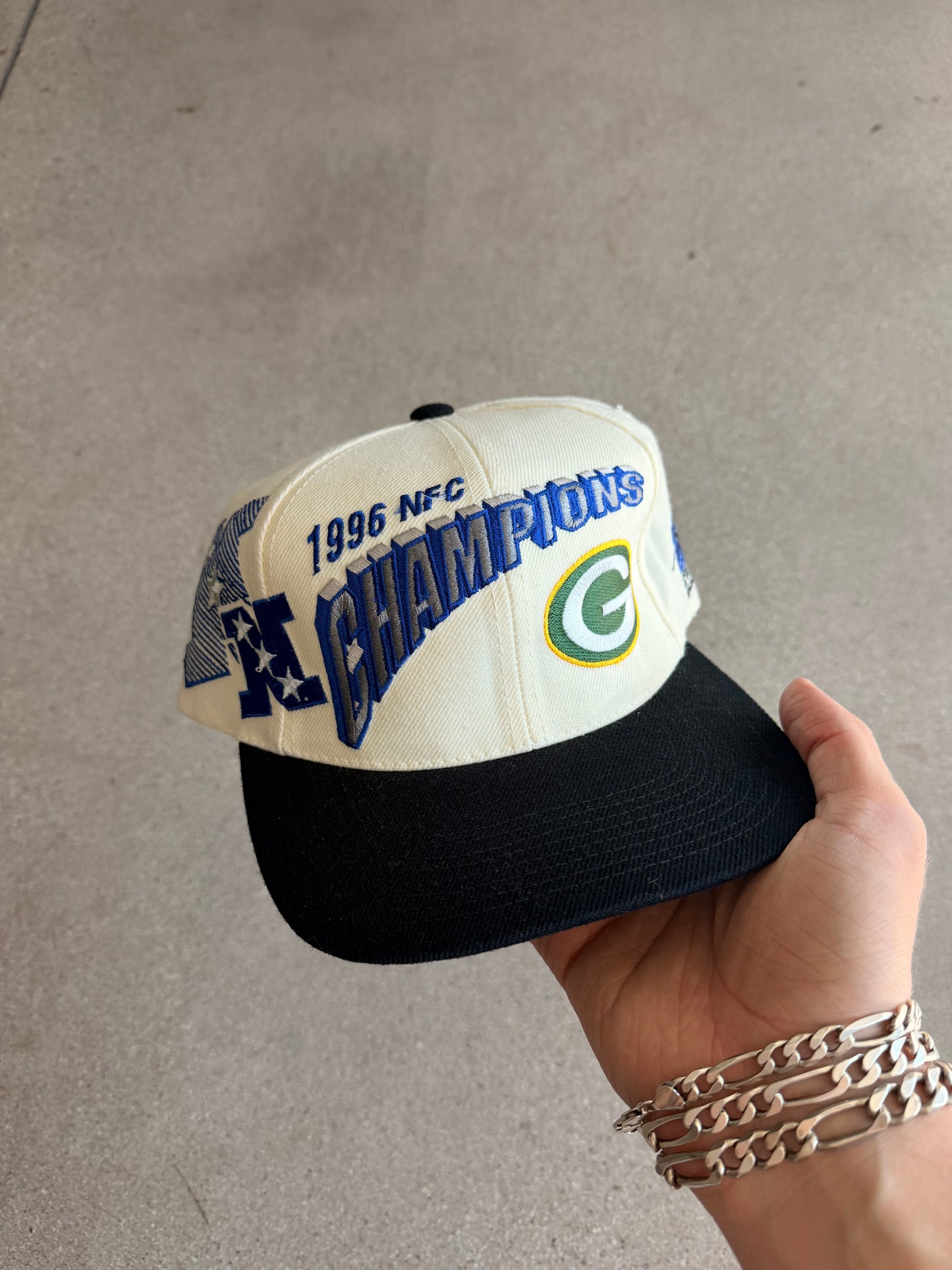 Vintage Packers NFC Champions "Shadow" Sports Specalties Hat