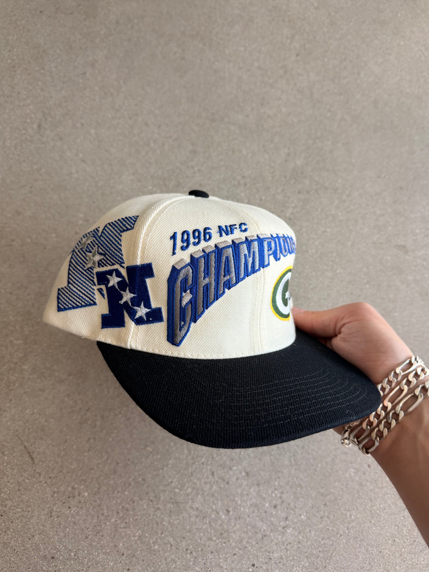 Vintage Packers NFC Champions "Shadow" Sports Specalties Hat