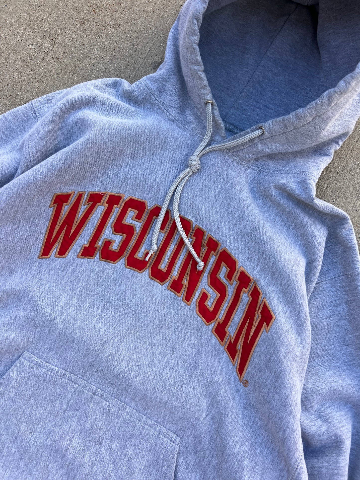 Vintage Wisconsin Hoodie - XL