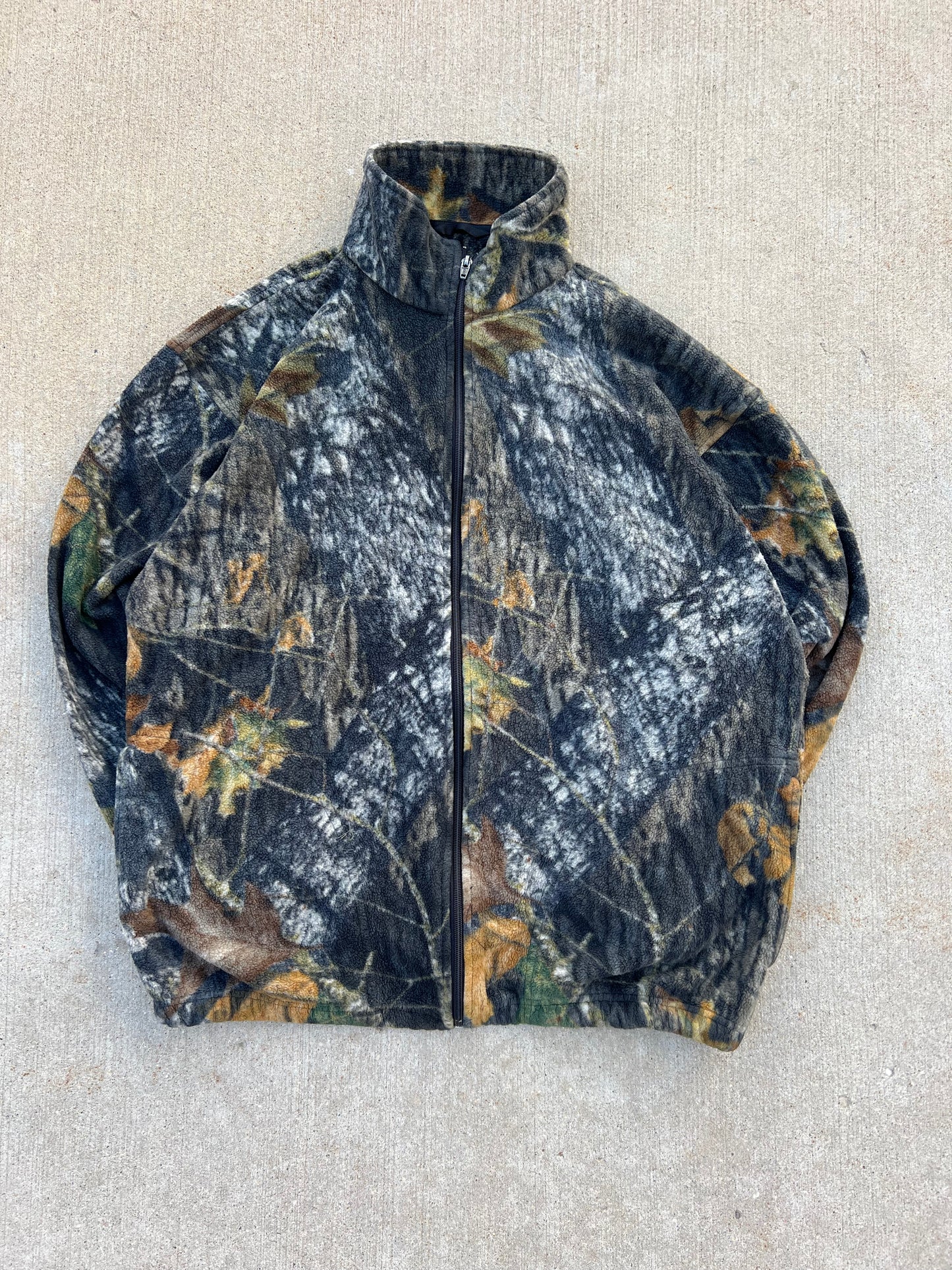 Vintage Camo Fleece - L