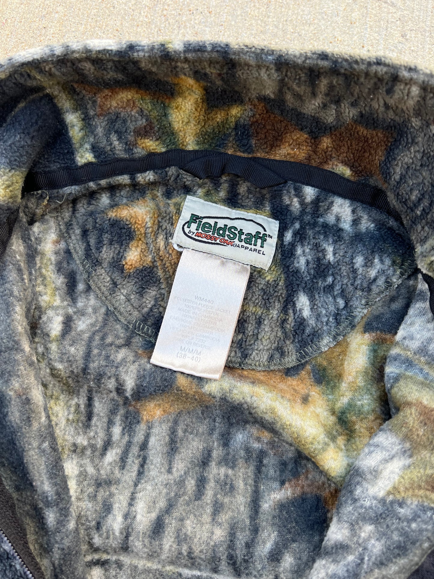 Vintage Camo Fleece - L