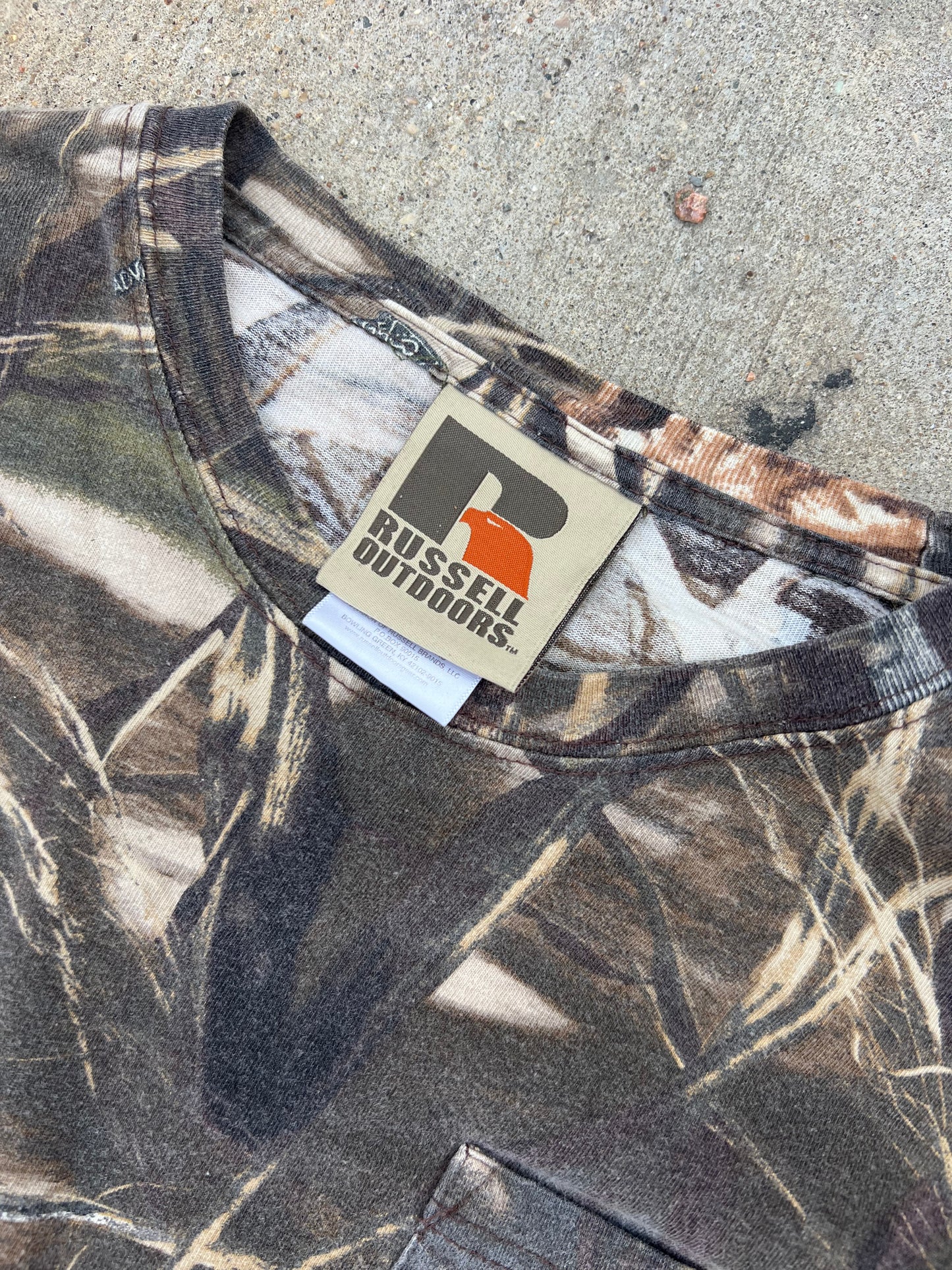Vintage Russel Camo Long Sleeve - XL