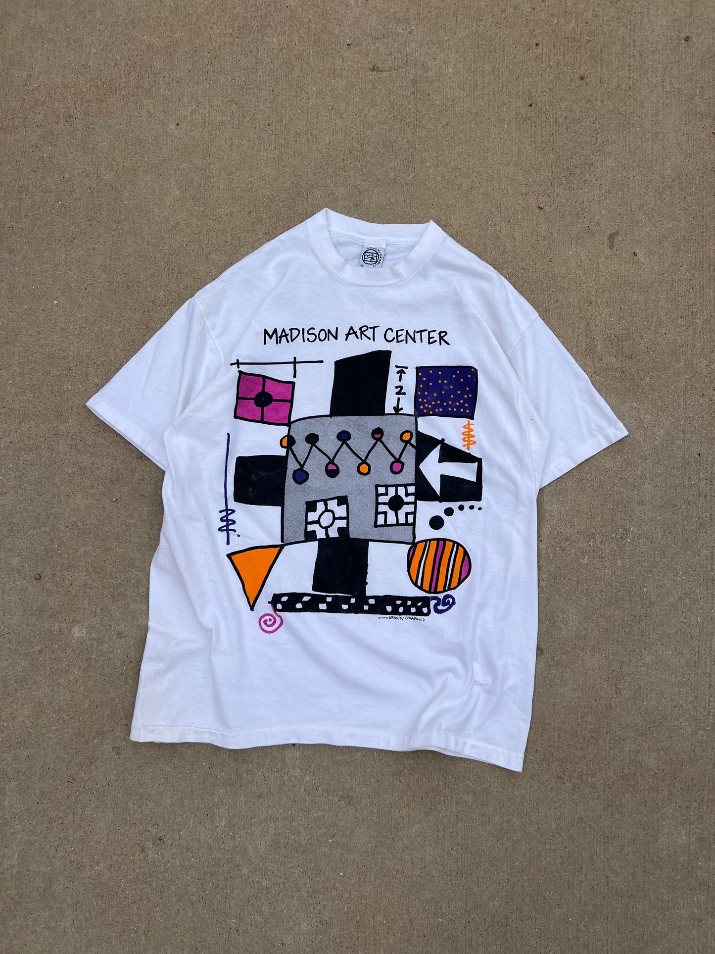 Vintage Madison Art Tee - XL