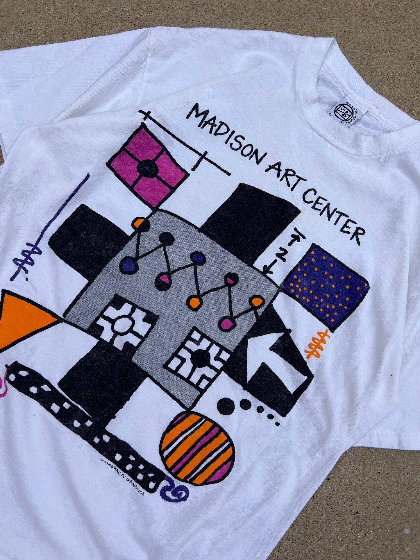 Vintage Madison Art Tee - XL