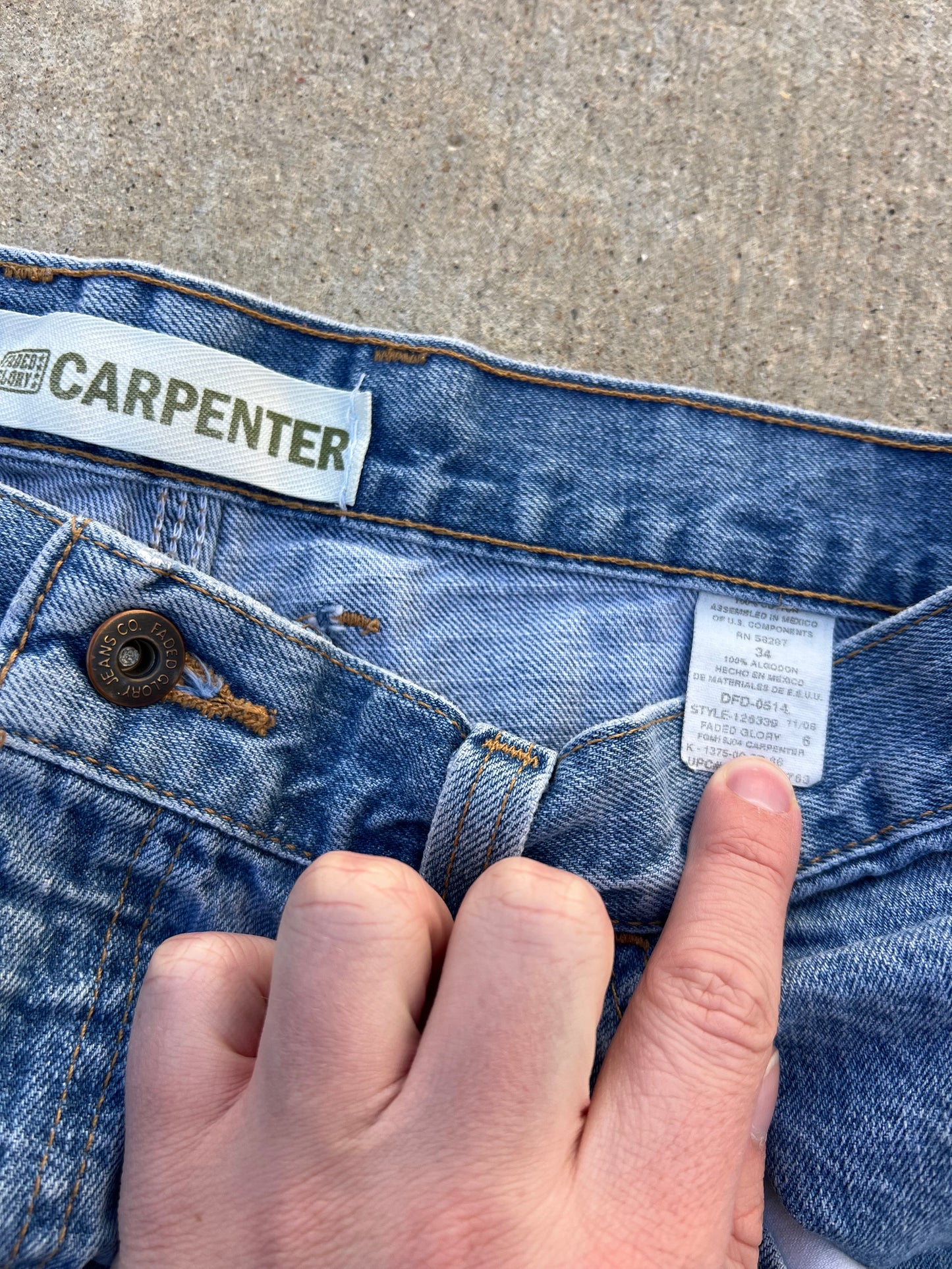Vintage Carpenter Jorts - L