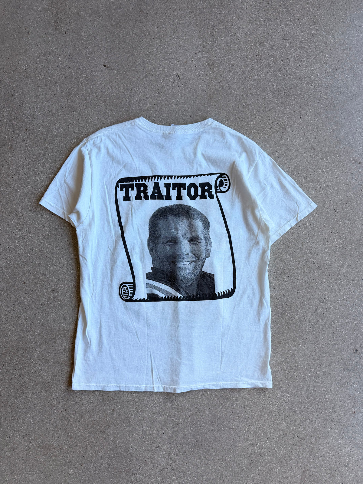 Vintage "Brett Who?" Bootleg Tee - M