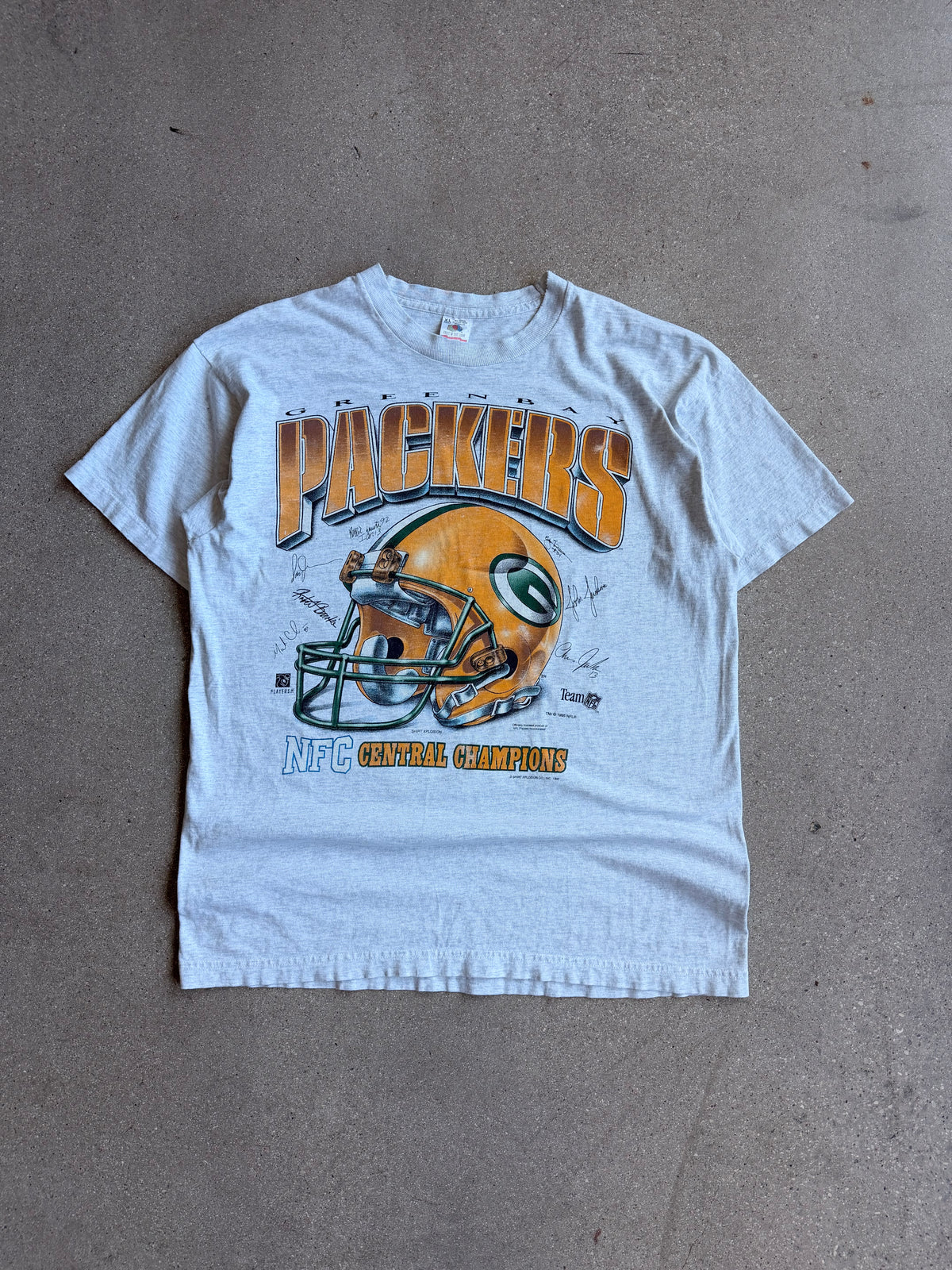 Vintage Packers Helmet Tee - XL