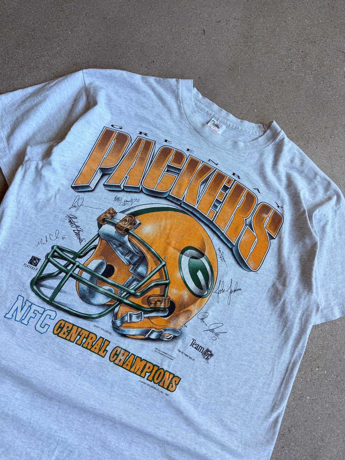 Vintage Packers Helmet Tee - XL