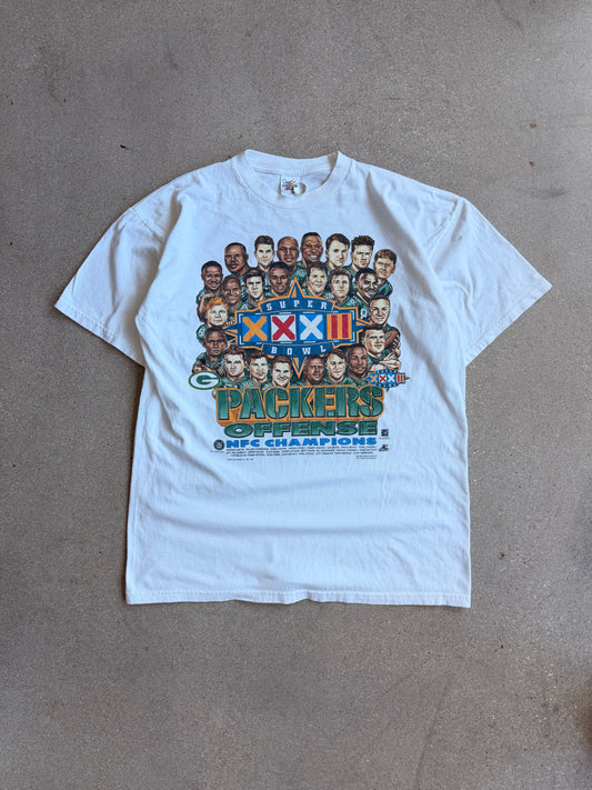 Vintage Double Sided NFC Championship Team Caricature - XL