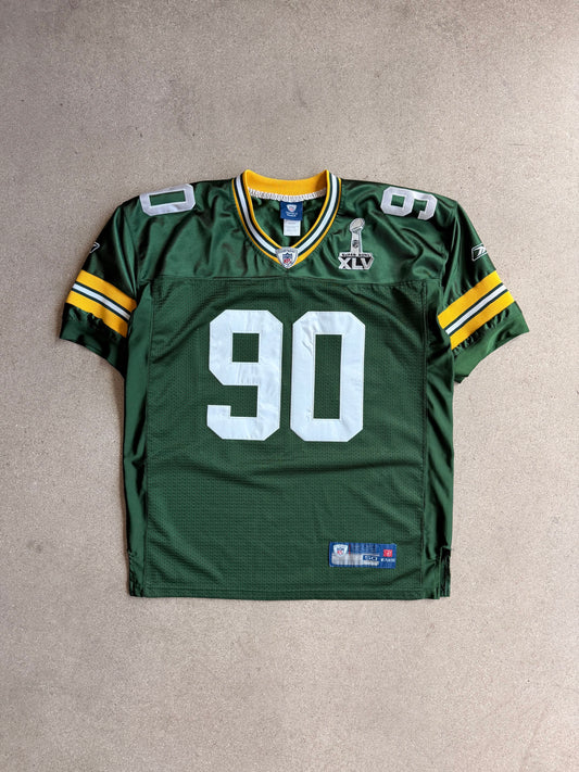 Vintage Super Bowl XLV BJ Raji Home Jersey - XL