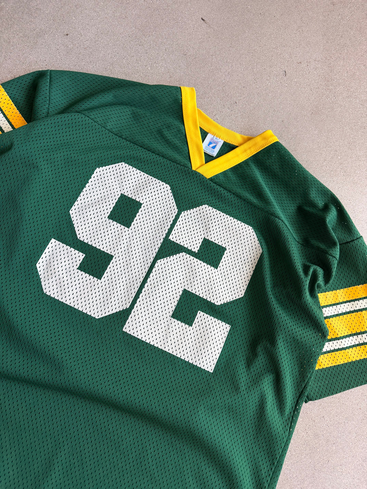 Vintage Logo 7 Reggie White Home Jersey - XL