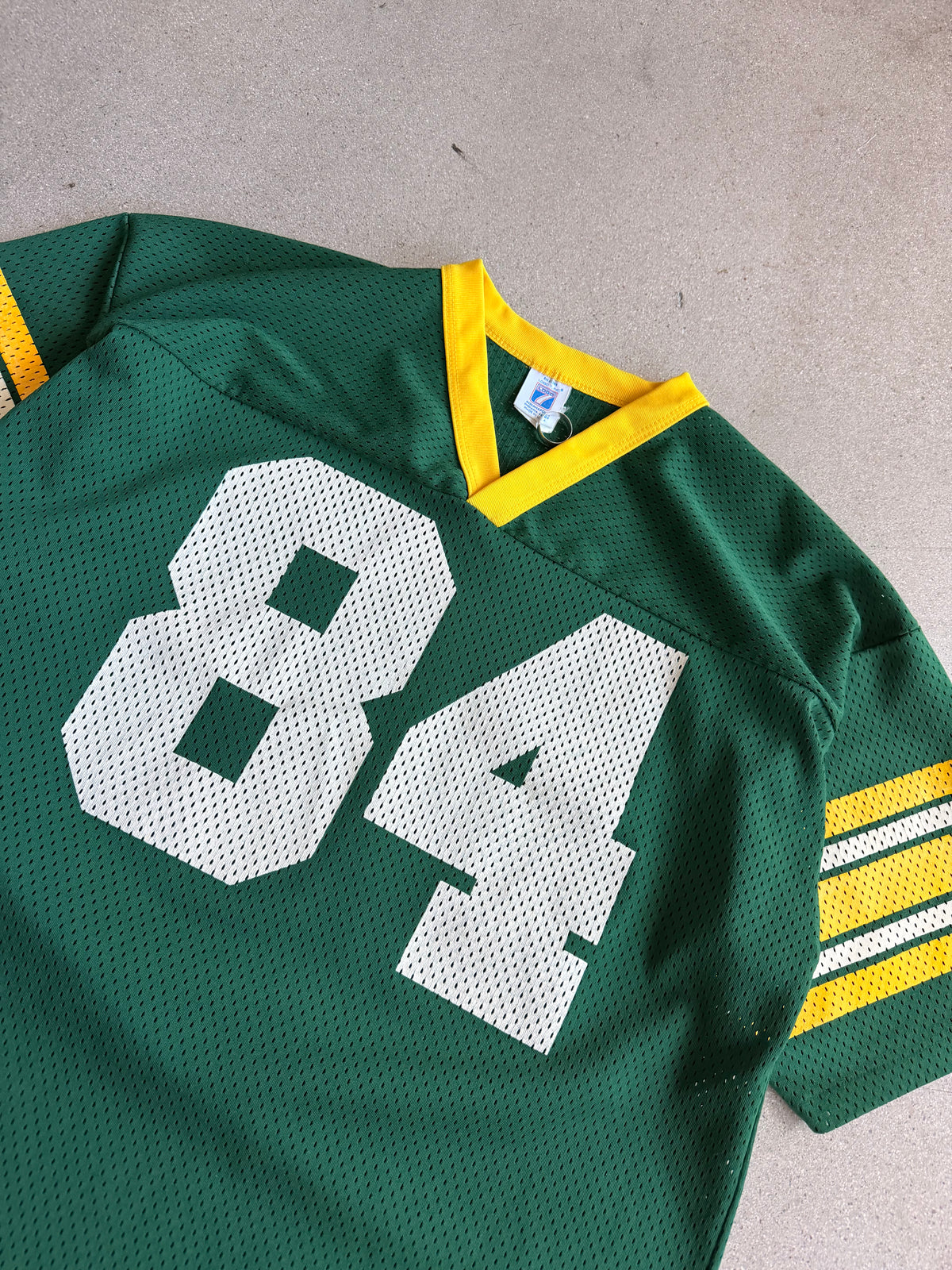 Vintage Logo 7 Sterling Sharpe Home Jersey - L