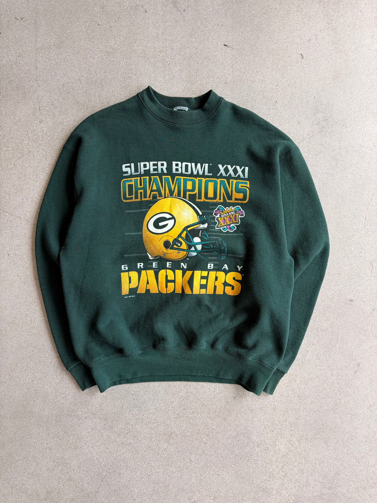 Vintage Packer Super Bowl 31 Champions Crewneck - XL