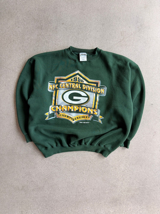 Vintage Packers 1996 NFC Champions Crew - XL