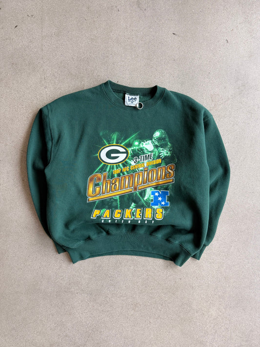 Vintage Packers 3-Time NFC Champions Crewneck - XL